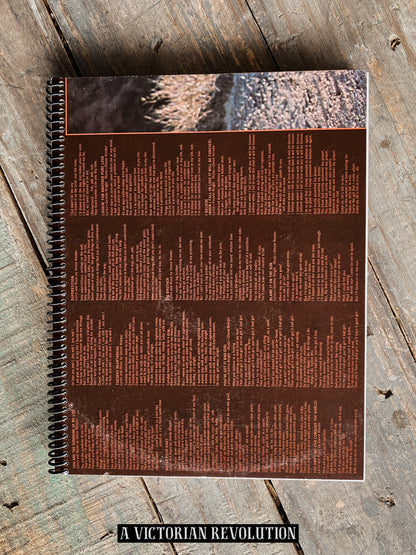 Stevie Wonder - Songs in the Key of Life - 1976 - Tamla Records - Soul/R+B - Salvaged + Upcycled Vinyl LP Record Album Cover Notebook