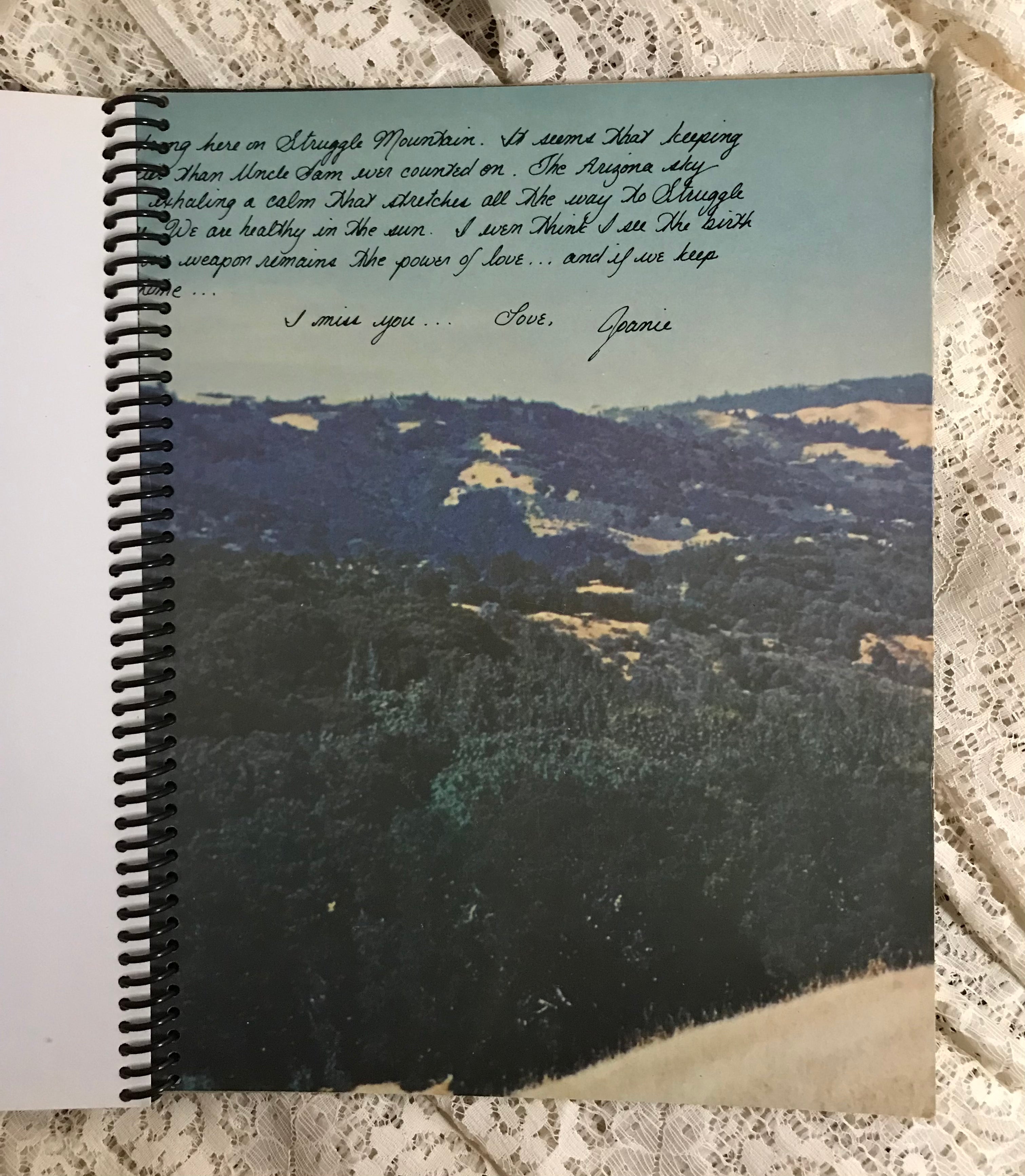 Joan Baez One Day At A Time Album Cover Notebook