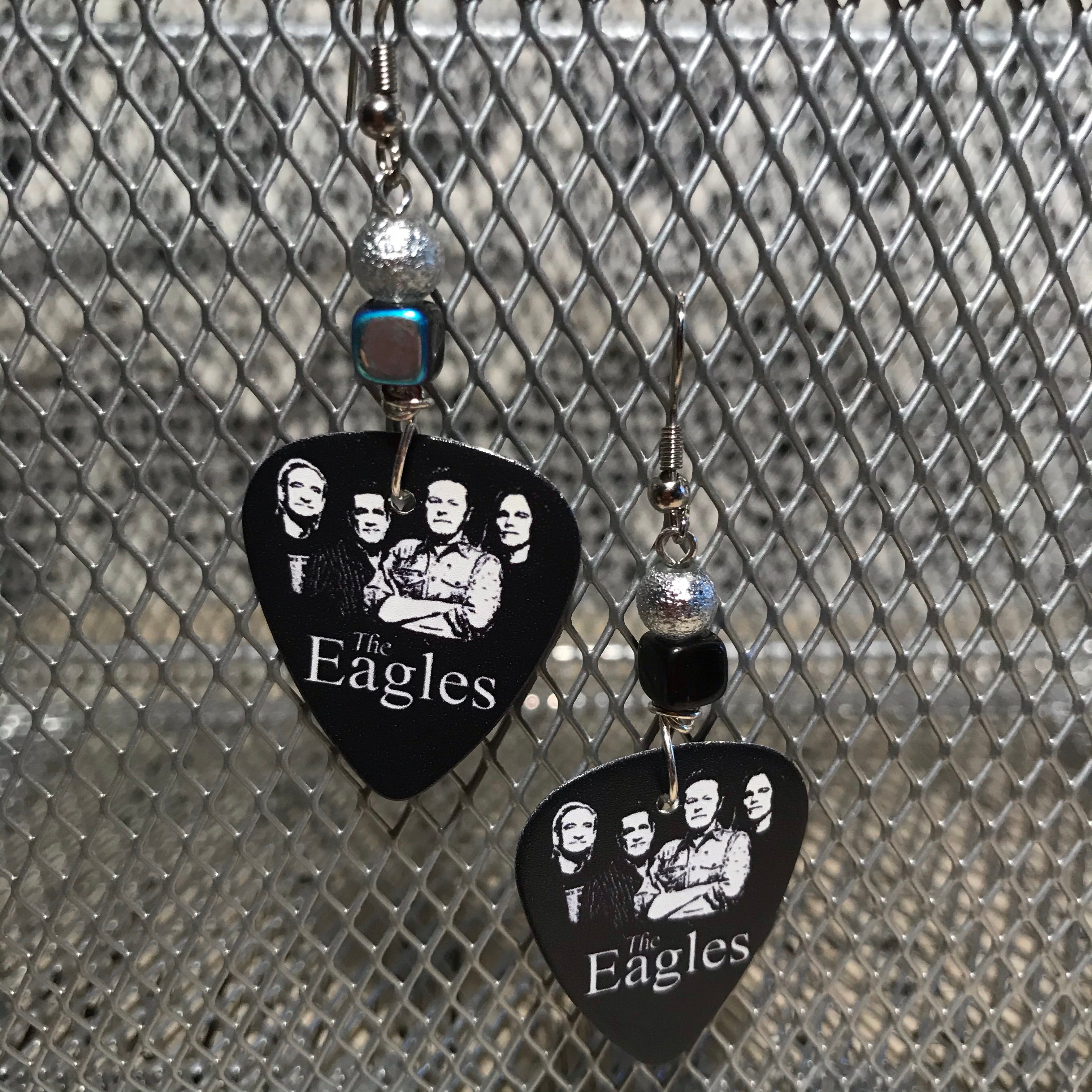 Guitar Pick Earrings - The Eagles