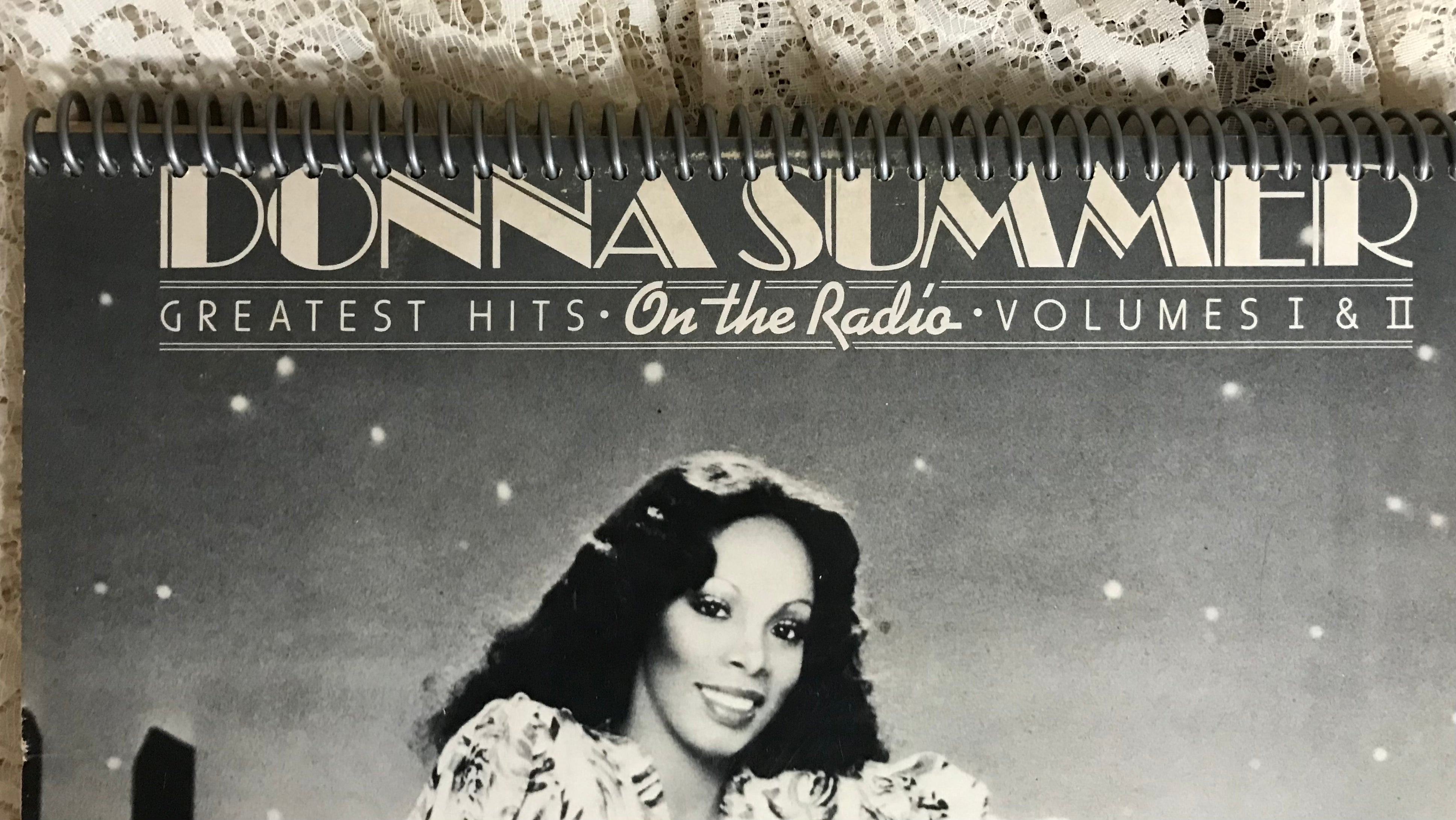 Donna Summer / Barbra Streisand Album Cover Notebook