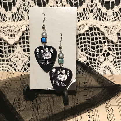 Guitar Pick Earrings - The Eagles