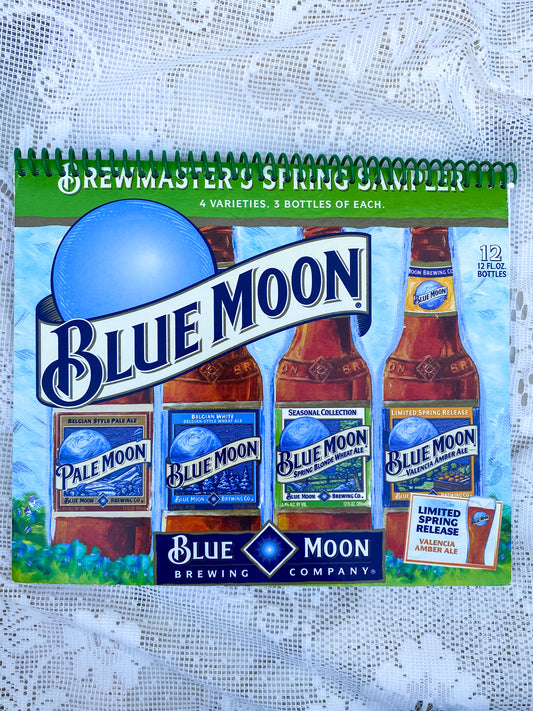 Blue Moon Spring Sampler Recycled Notebook