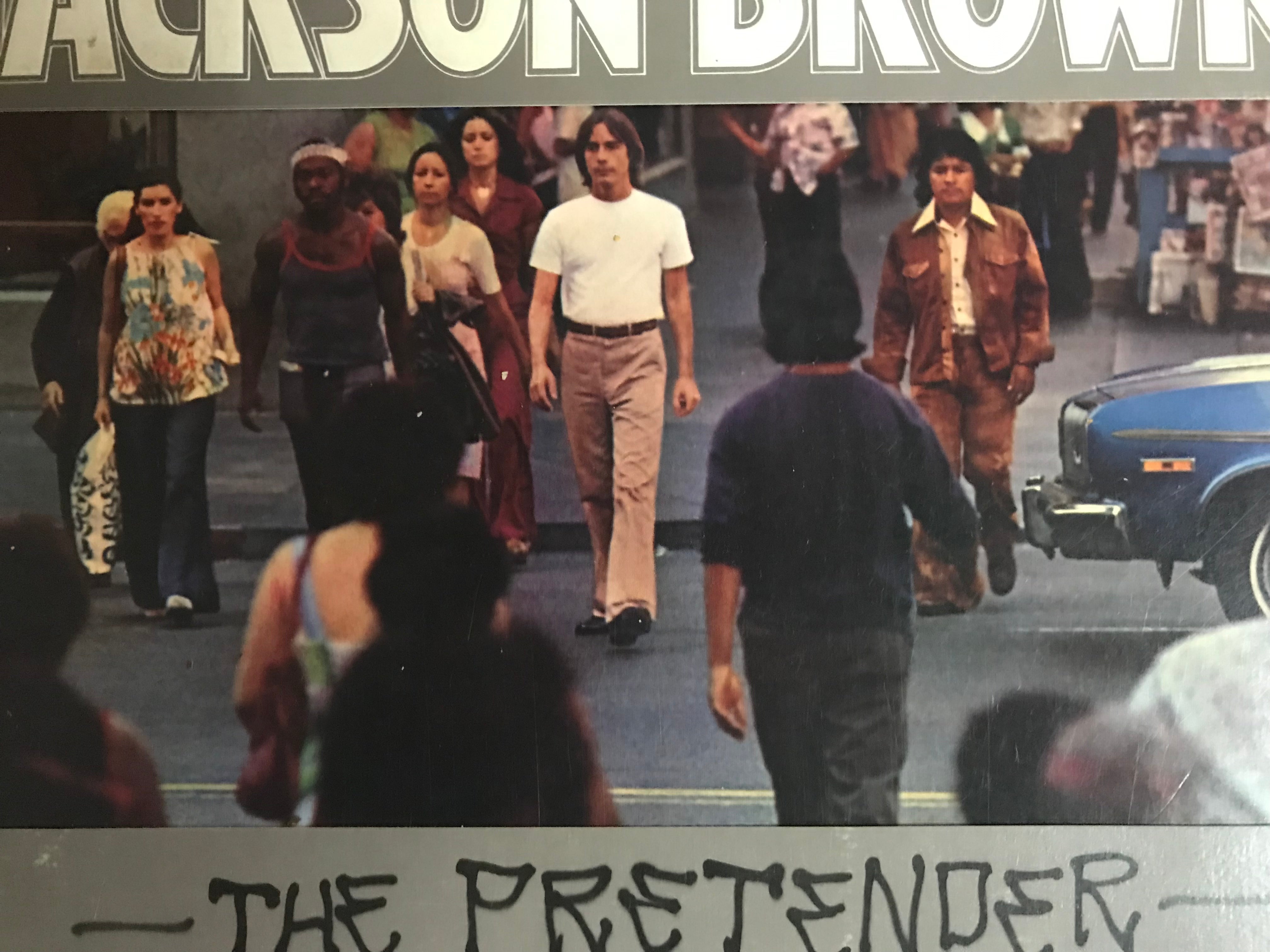 Jackson Browne The Pretender Album Cover notebook