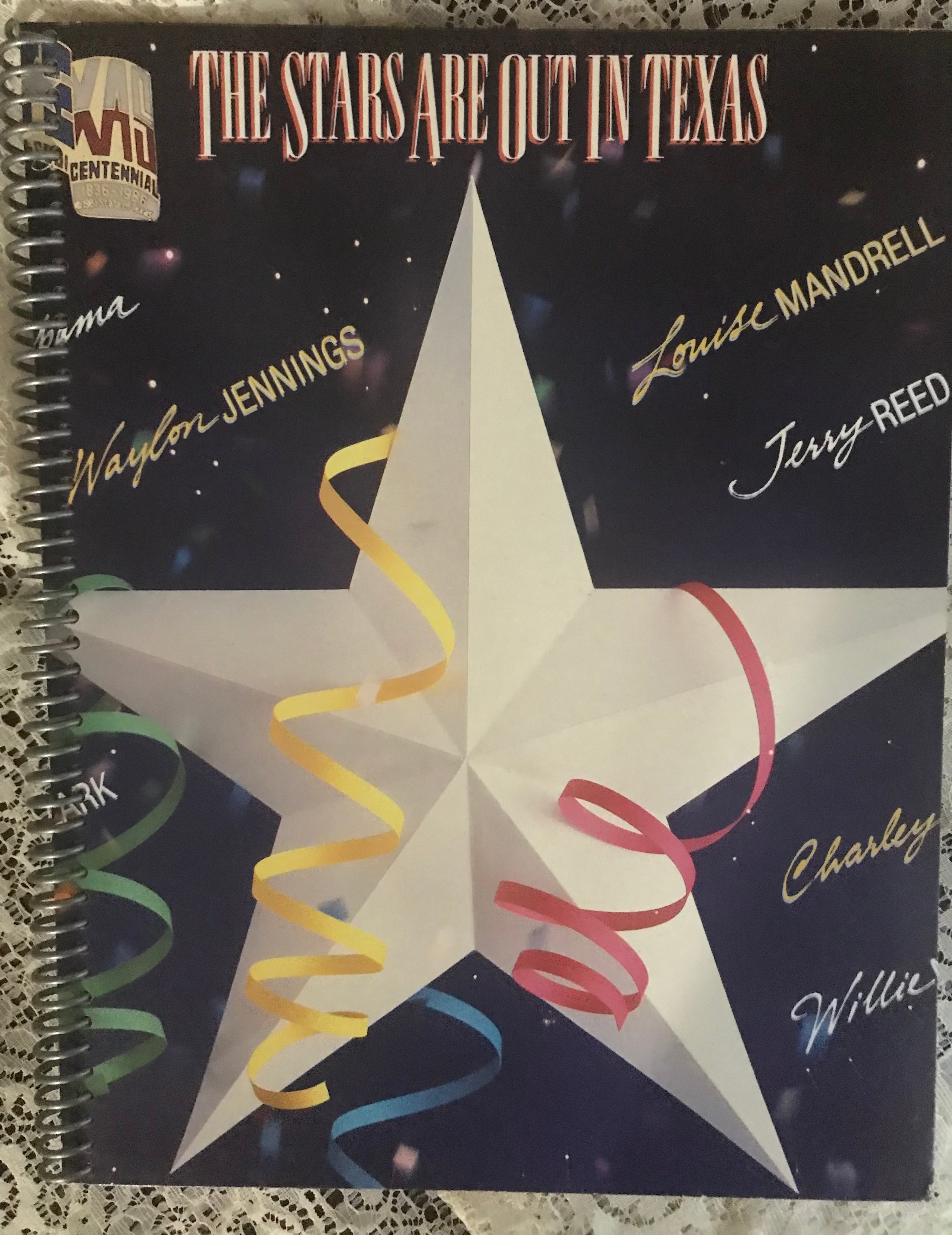 Stars In Texas Album Cover Notebook