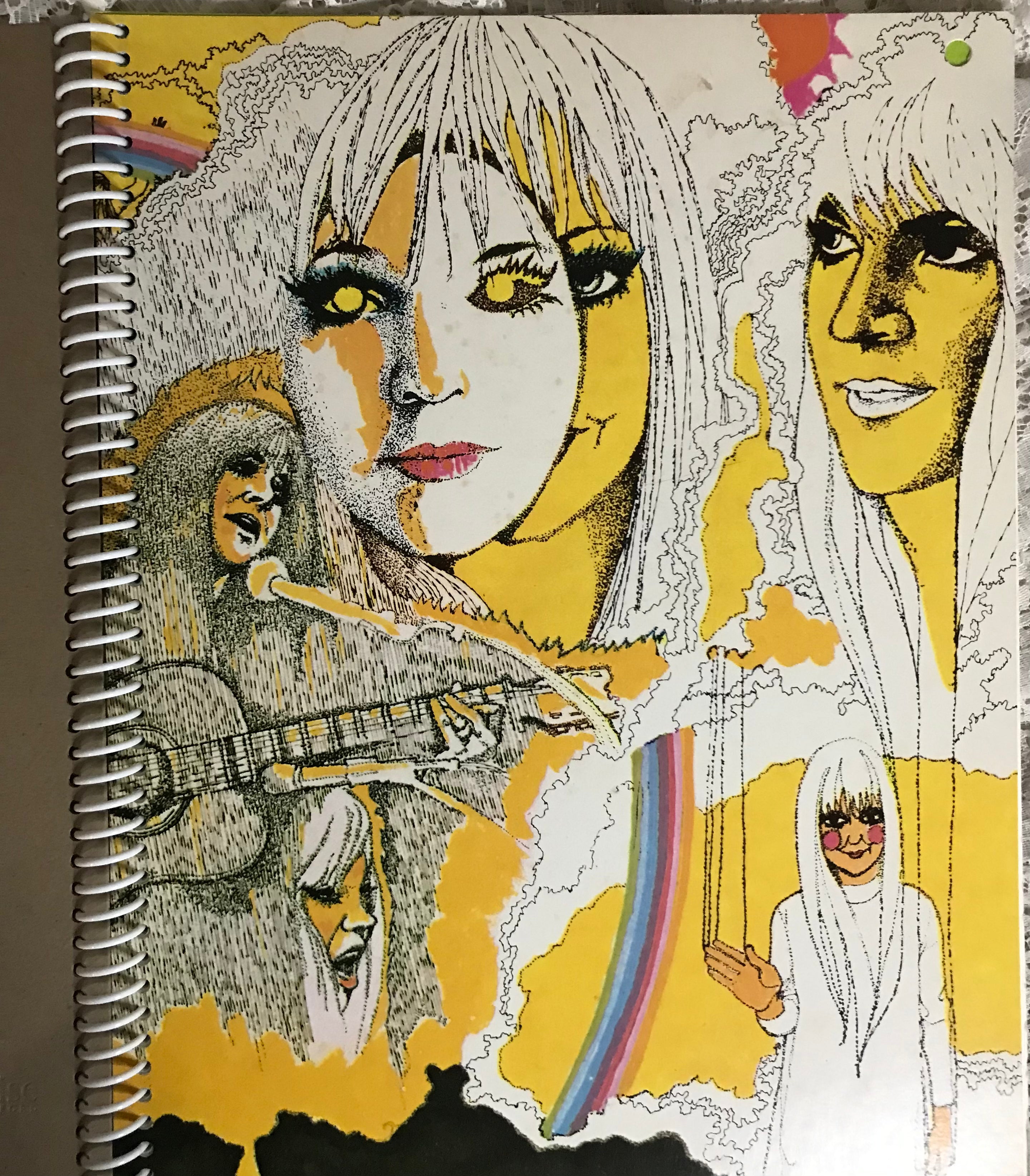 Melanie Album Cover Notebook