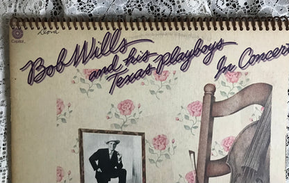 Bob Wills and the Texas Playboys Album Cover Notebook