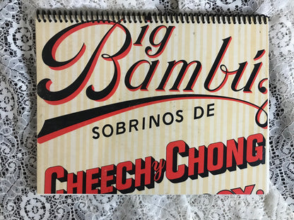 Cheech and Chong Big Bambu Album Cover Notebook
