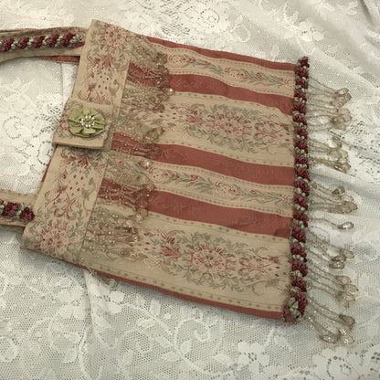 Purse With Beaded Fringe
