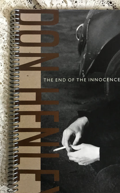 Don Henley The End Of The Innocence Album Cover Notebook