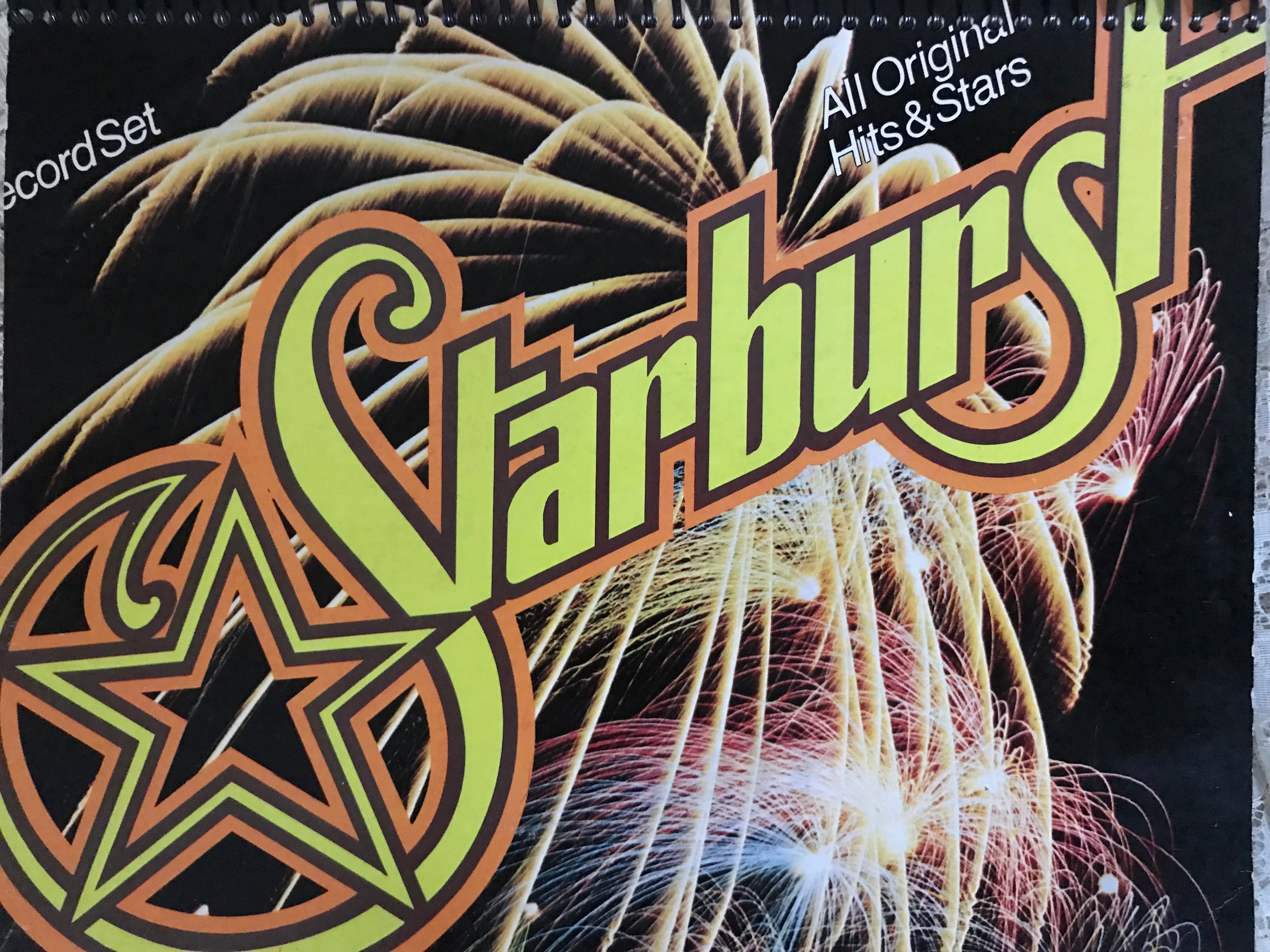 Starburst Album Cover Notebook