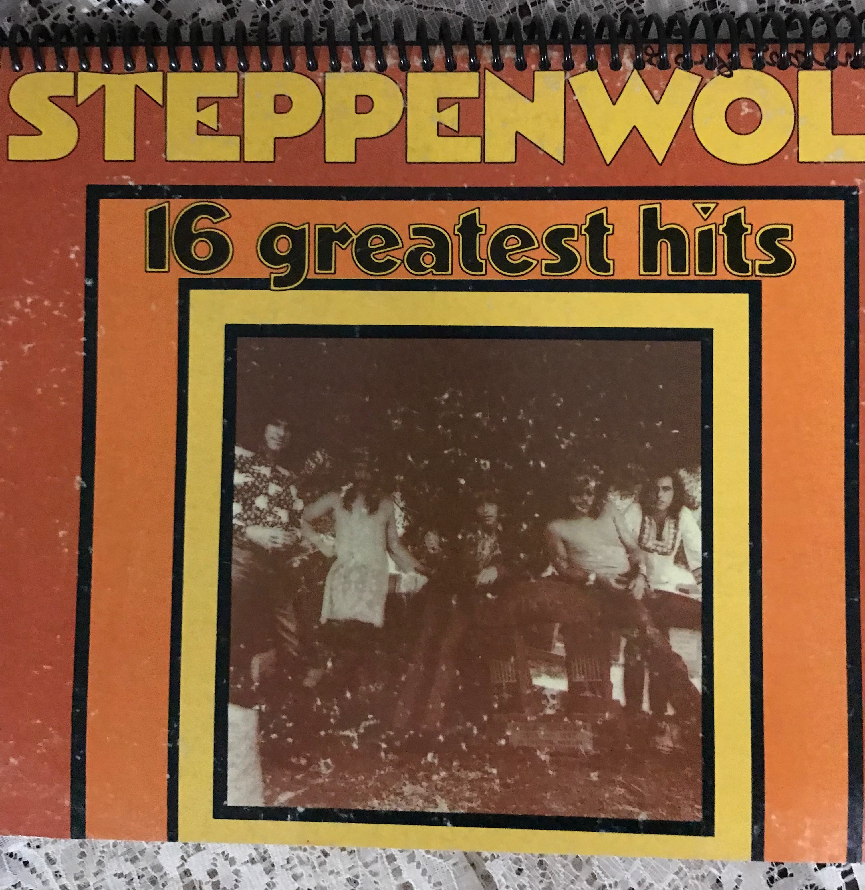 Steppenwolf Greatest Hits Album Cover Notebook