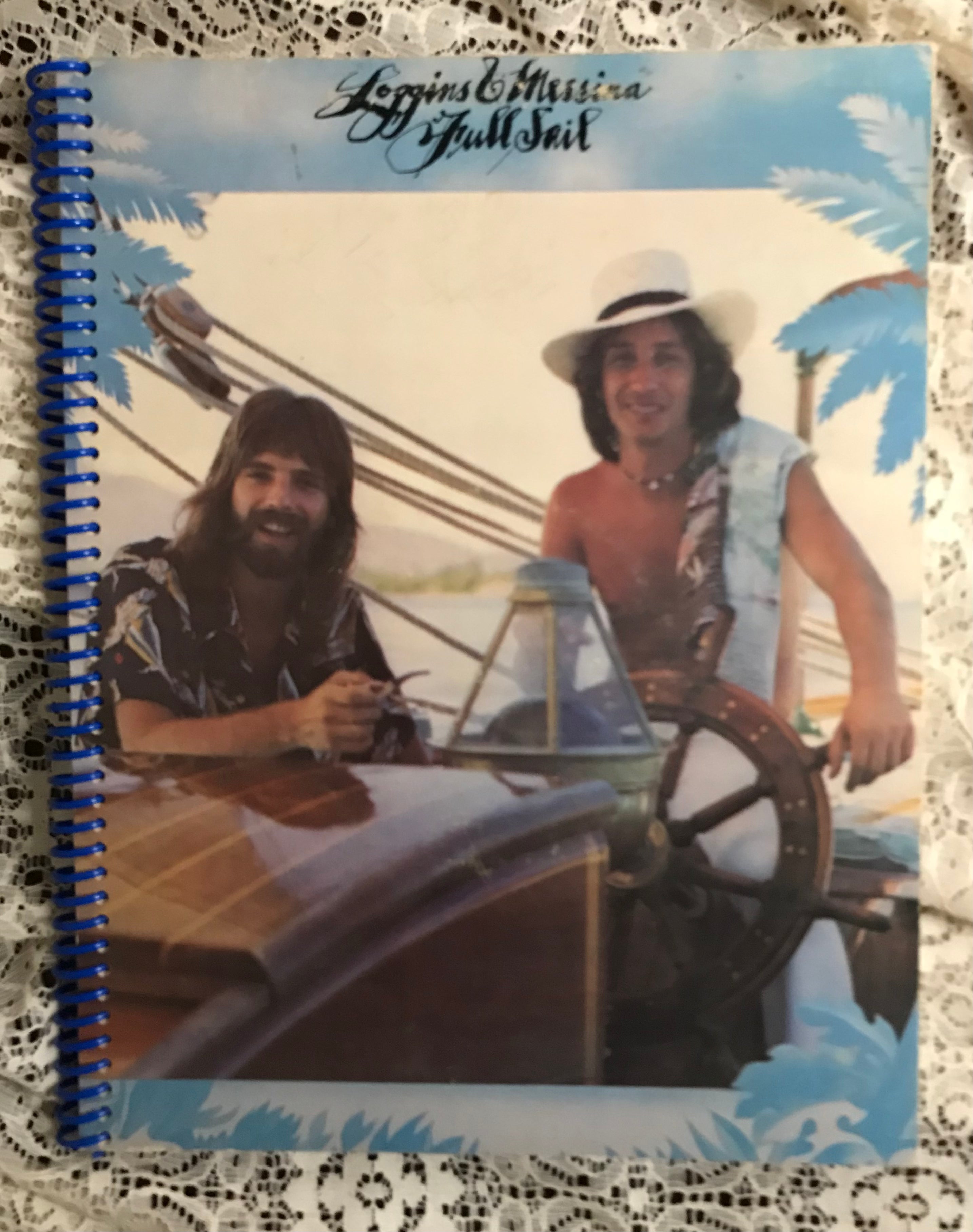 Logins and Messina Album Cover Notebook