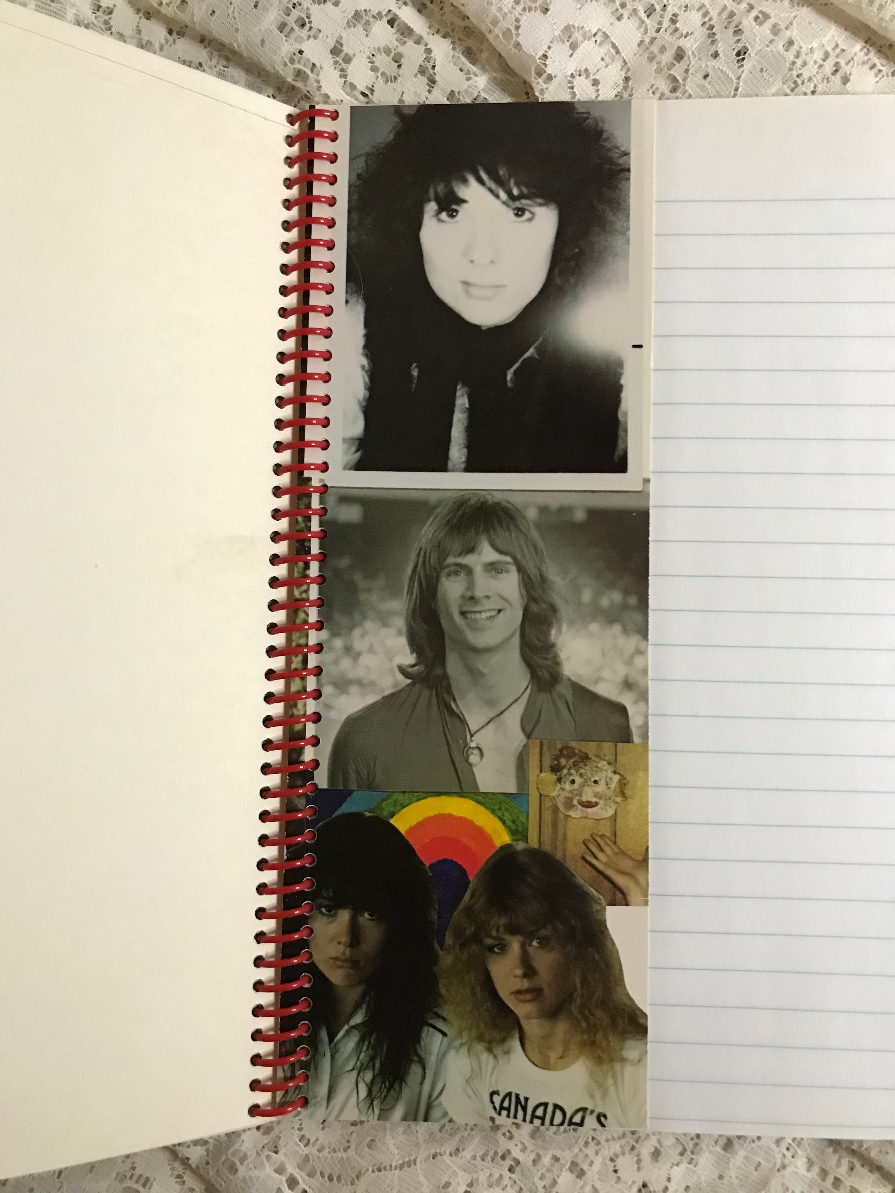 Heart Album Cover notebook