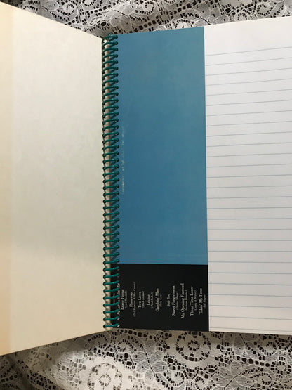 Bonnie Raitt Sweet Forgiveness Album Cover Notebook