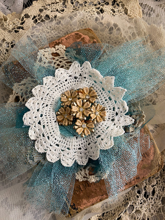 Glamorous Upcycled Wrist Cuff