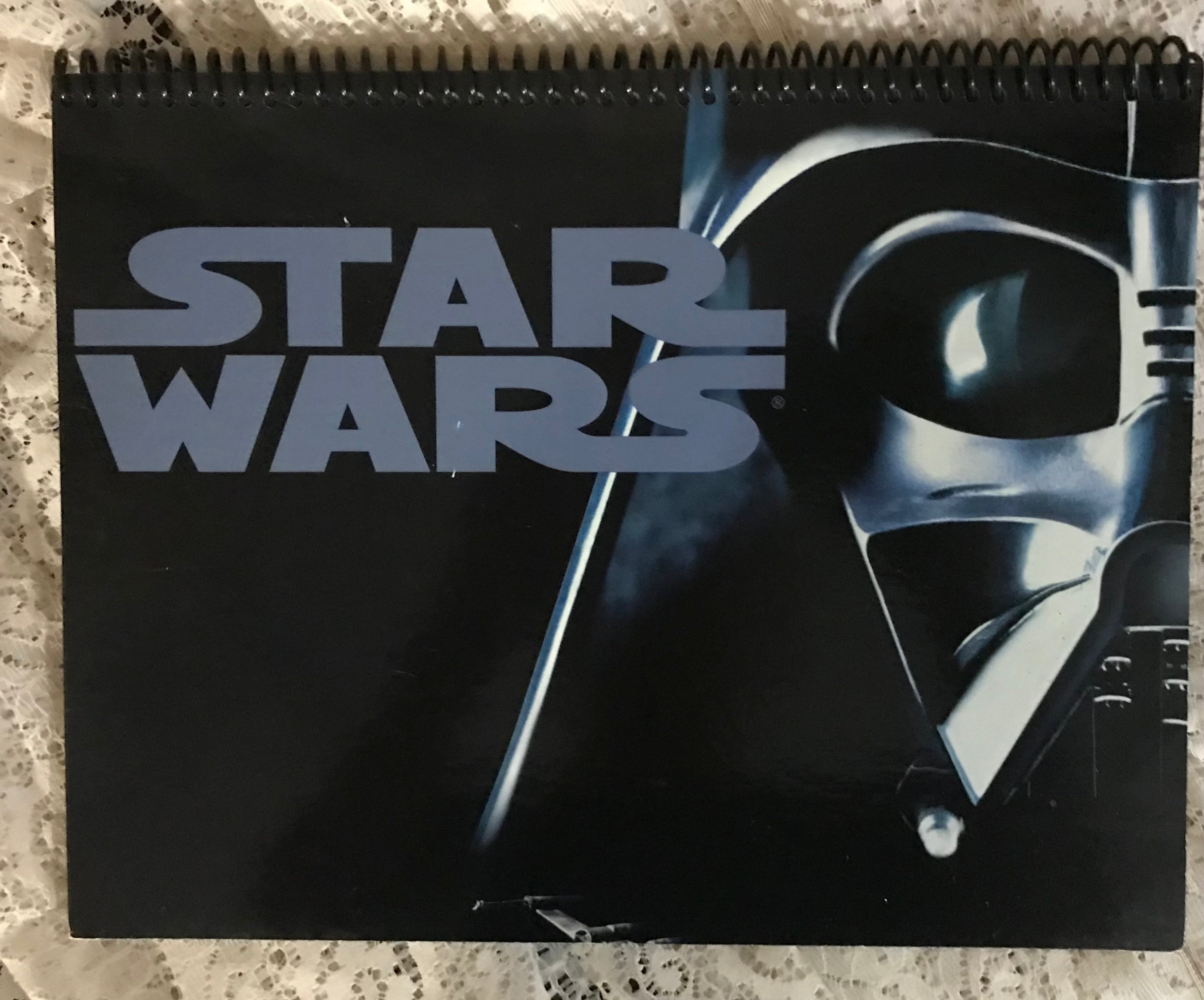 Star Wars A New Hope Album Cover Notebook