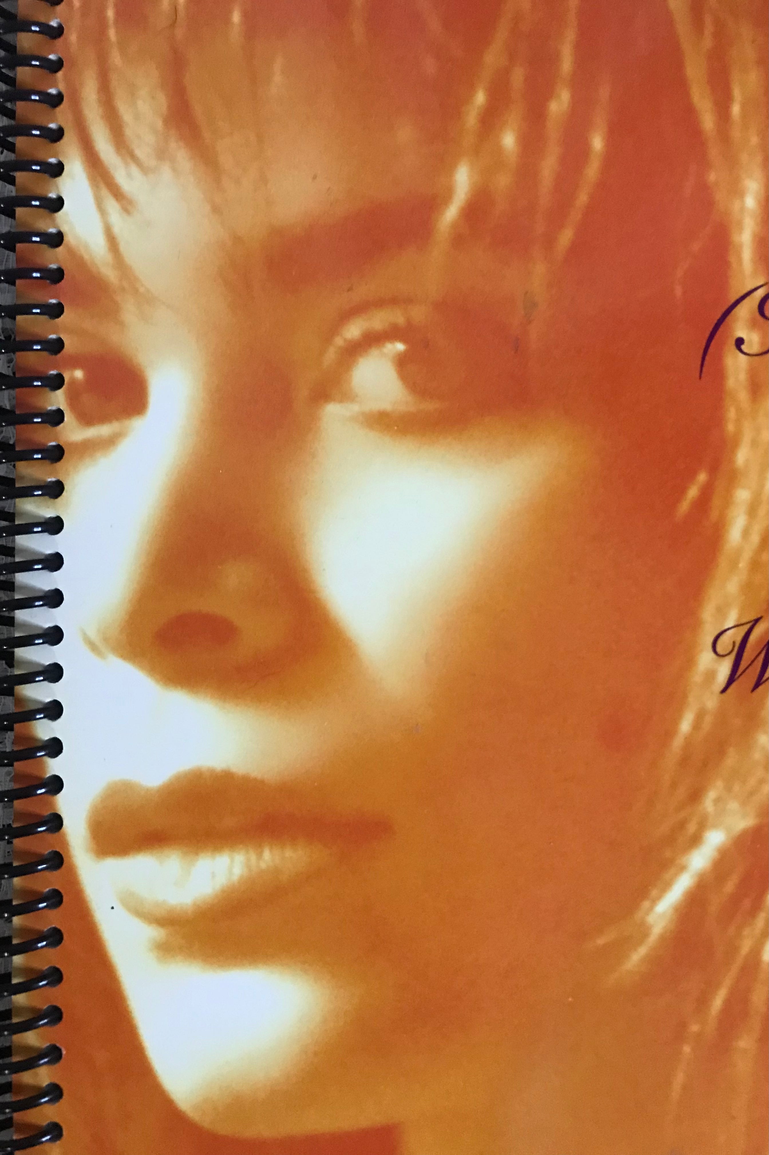 Paula Abdul Recycled Album Cover Notebook