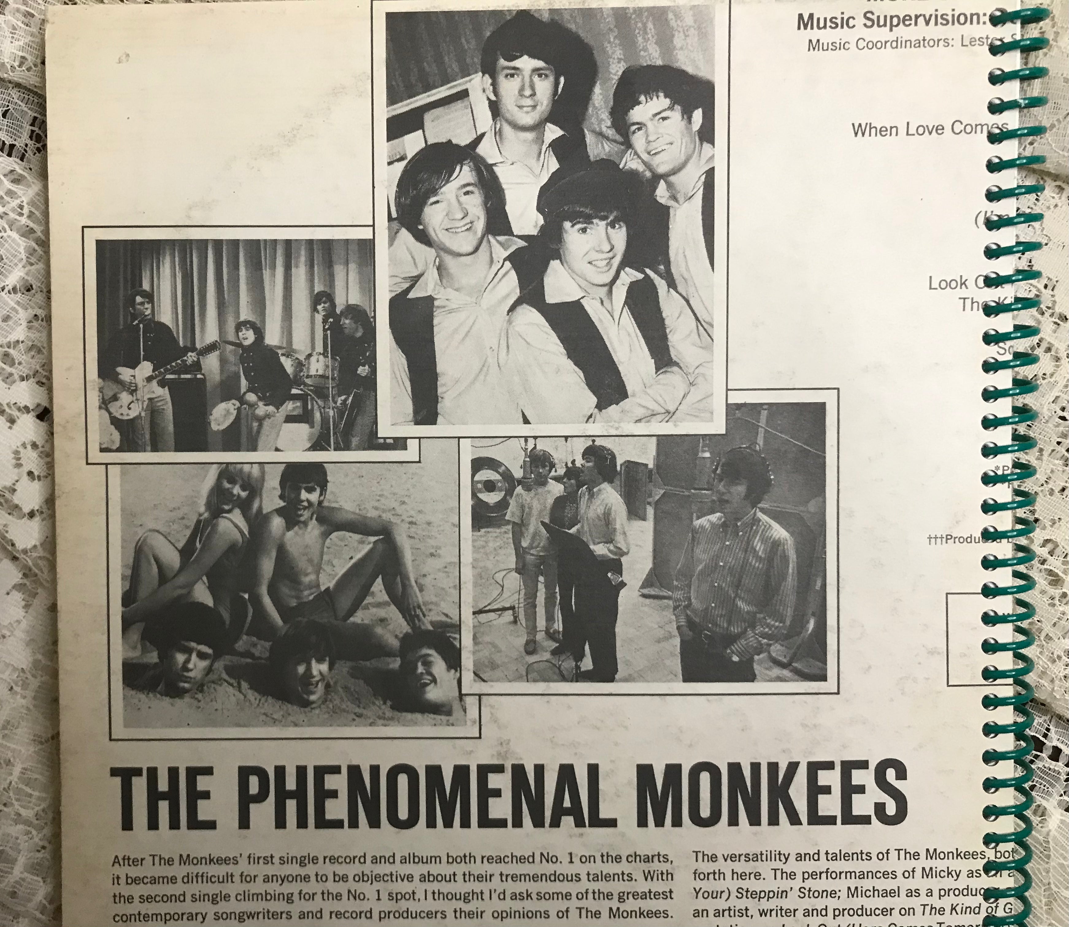 Monkees Album Cover Notebook