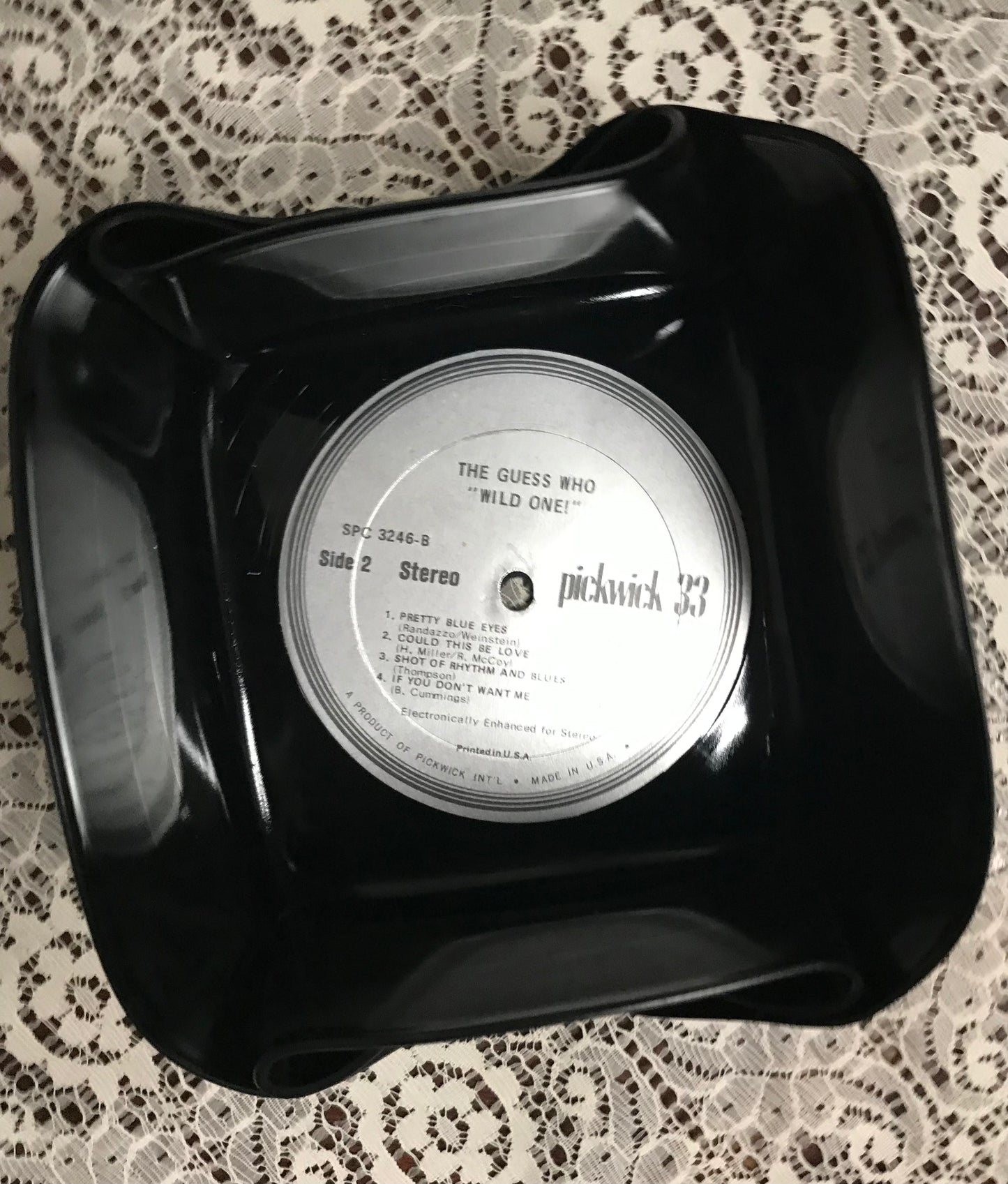 Record Bowl The Guess Who…Wild One