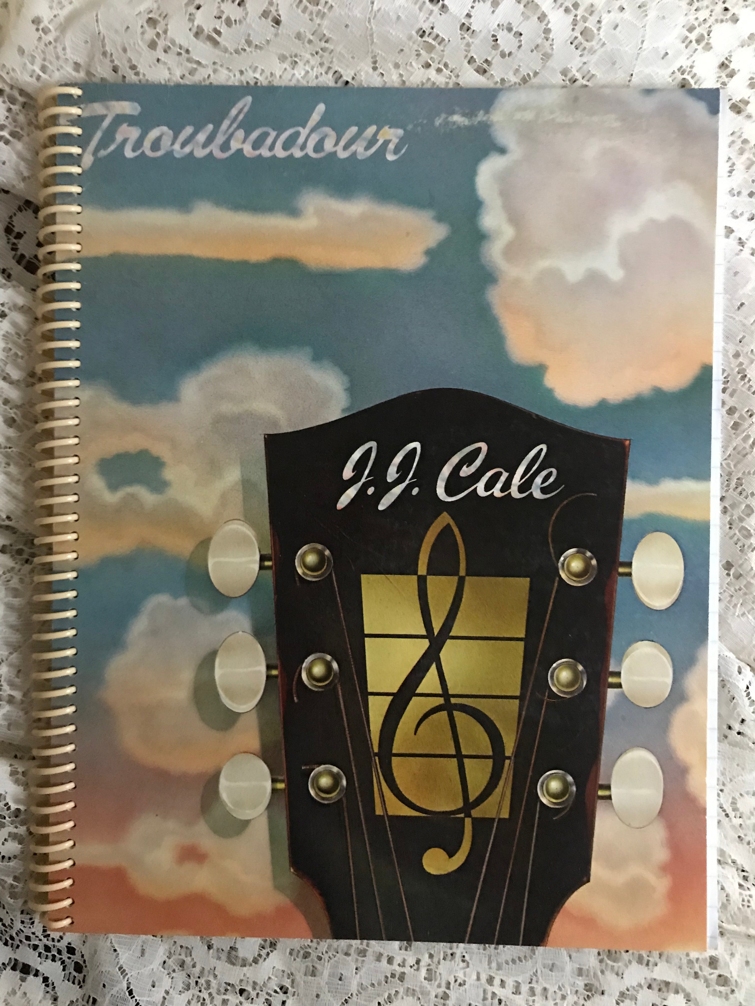 JJ Cale Troubadour Album Cover Notebook