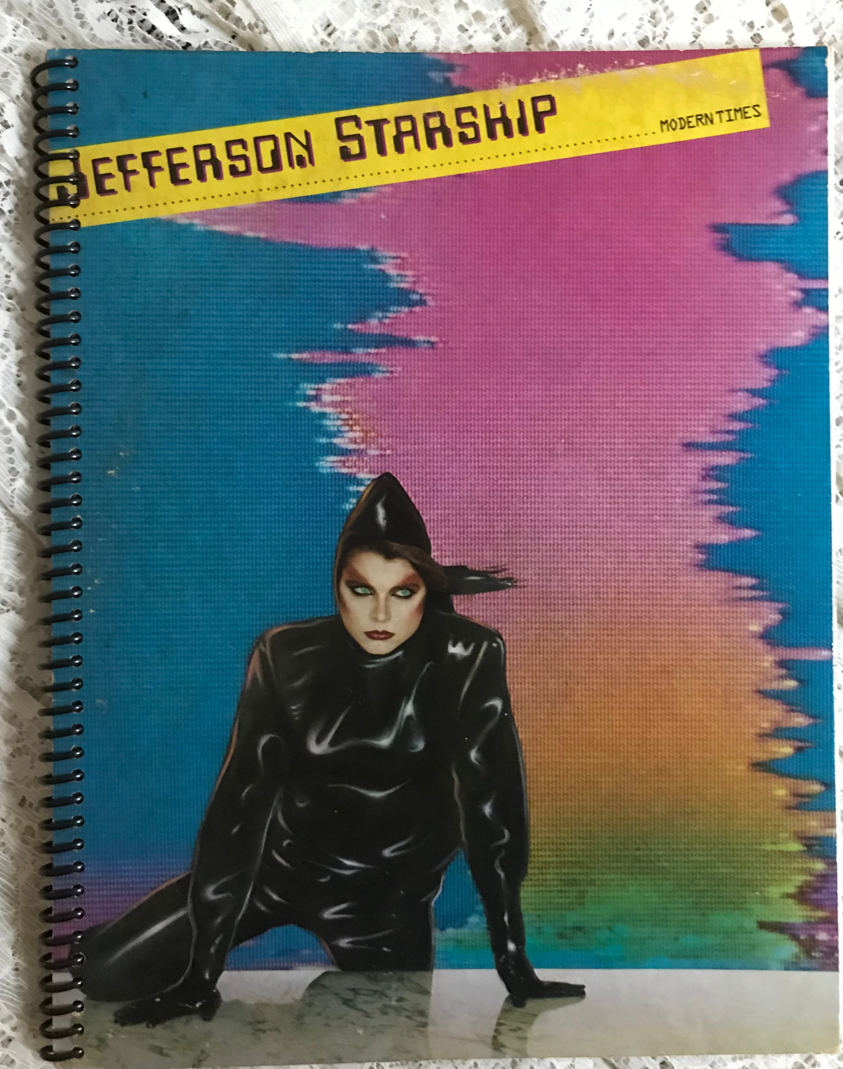 Jefferson Starship Modern Times Album Cover Notebook