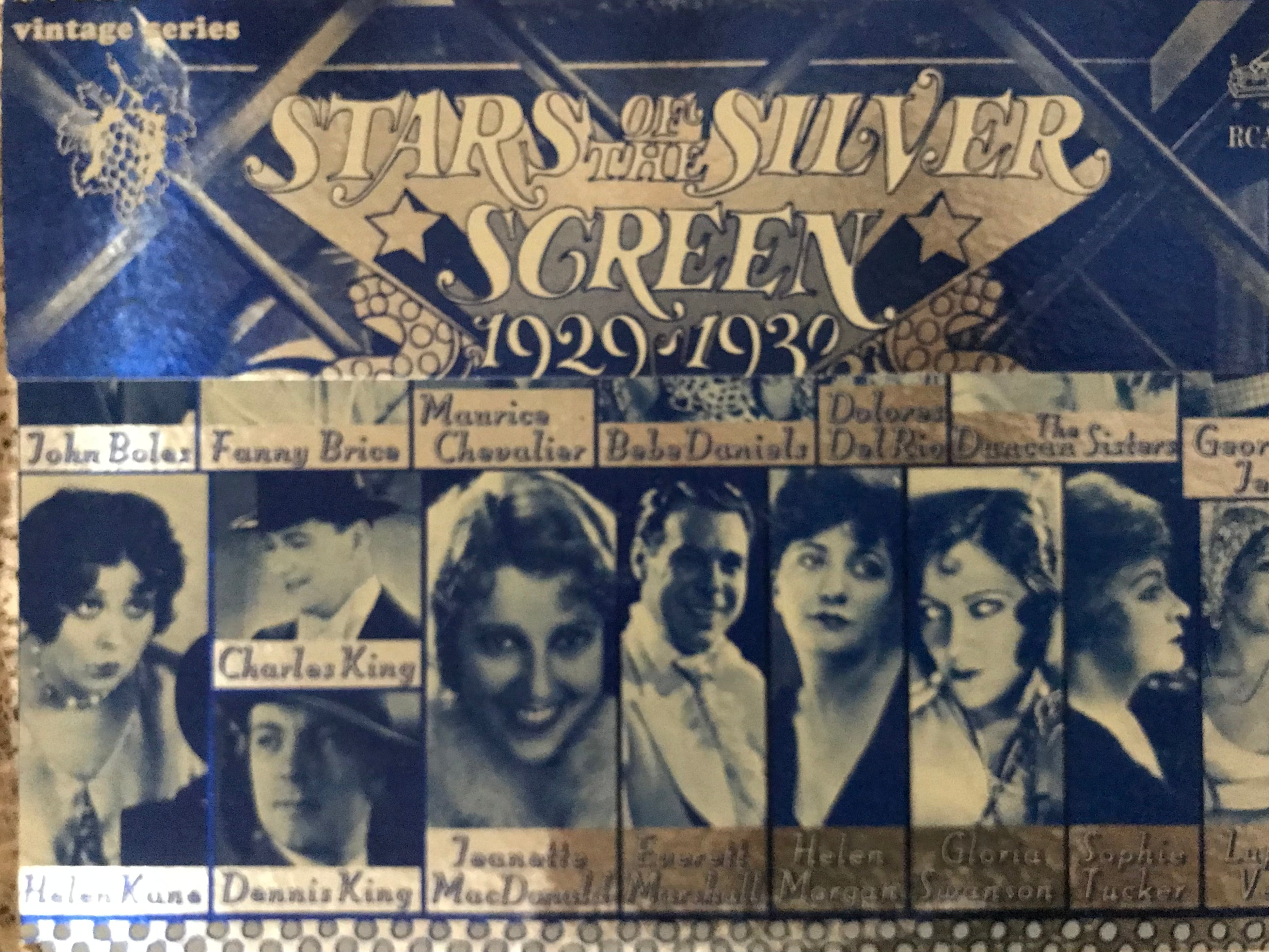 Stars of the Silver Screen Album Cover Notebook