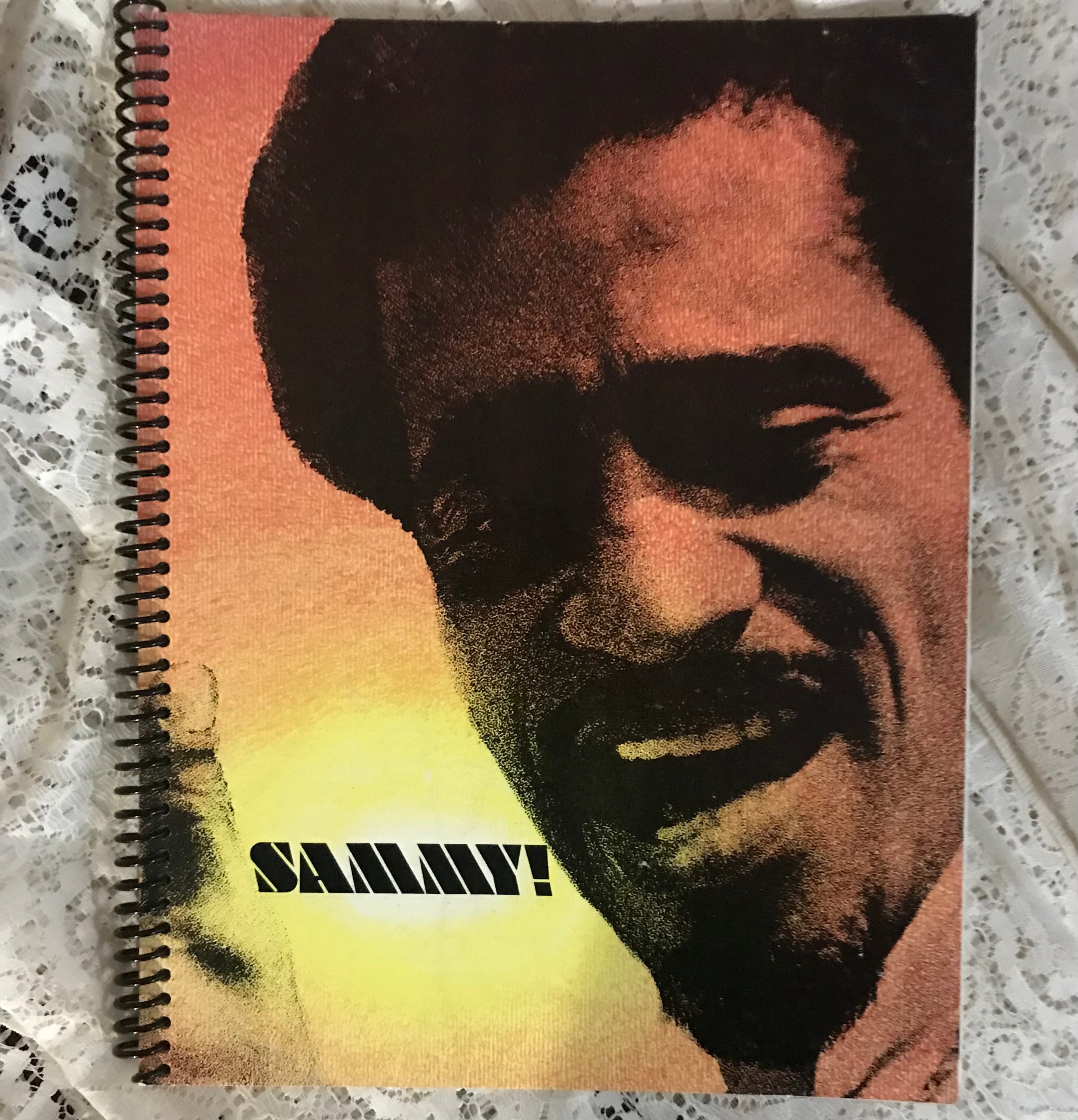 Sammy! Davis Jr Album Cover Notebook