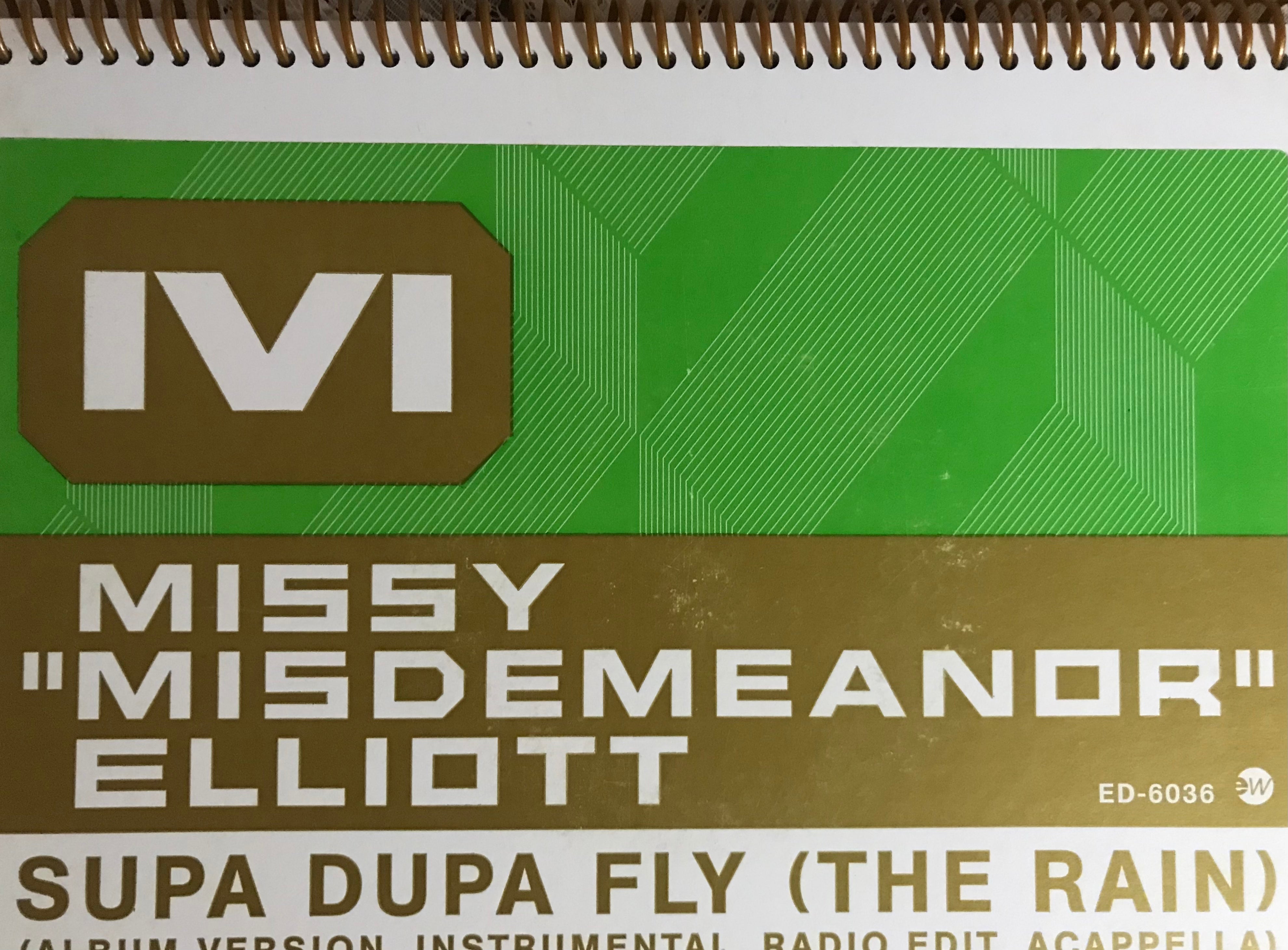 Missy Elliott Album Cover Notebook