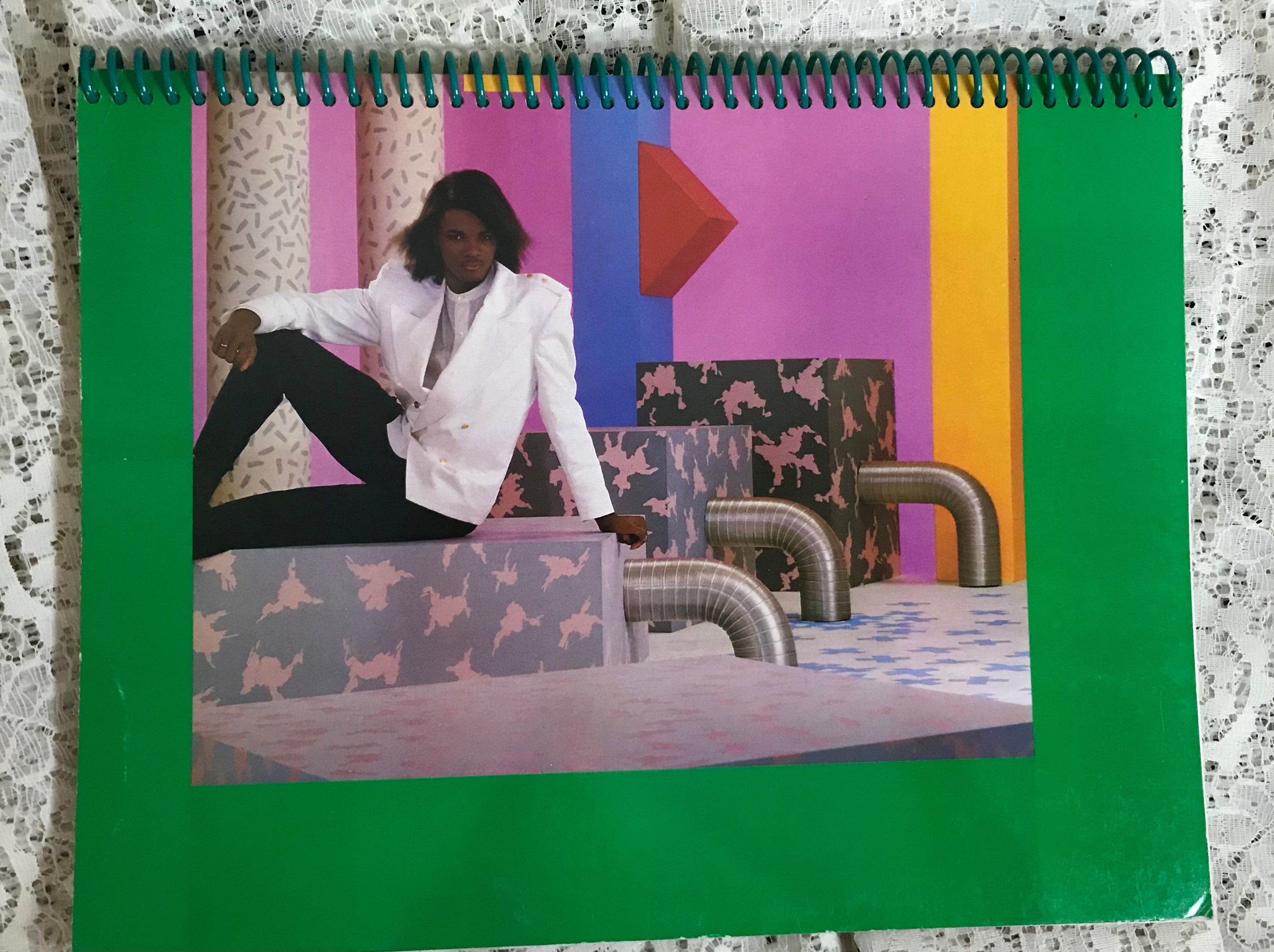 Jermaine Stewart Album Cover Notebook