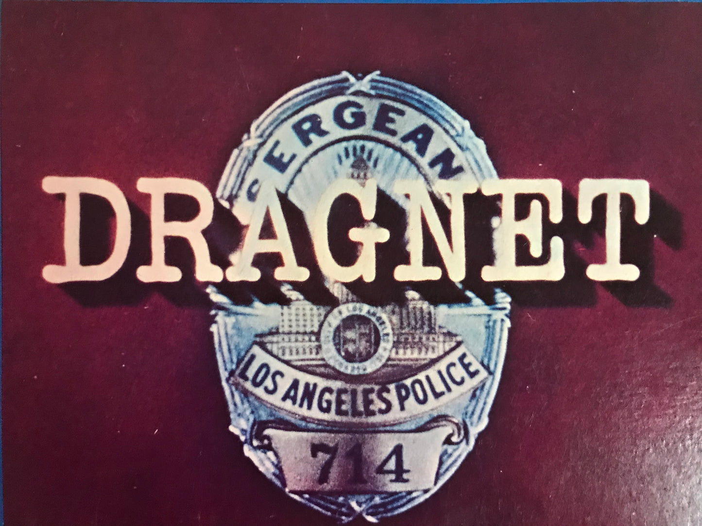 Dragnet Album Cover Notebook