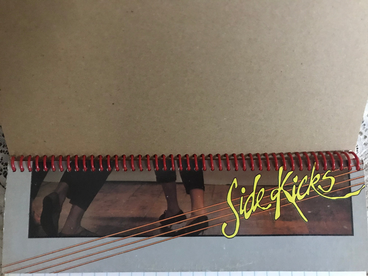 Thompson Twins  Sidekicks Album Cover Notebook