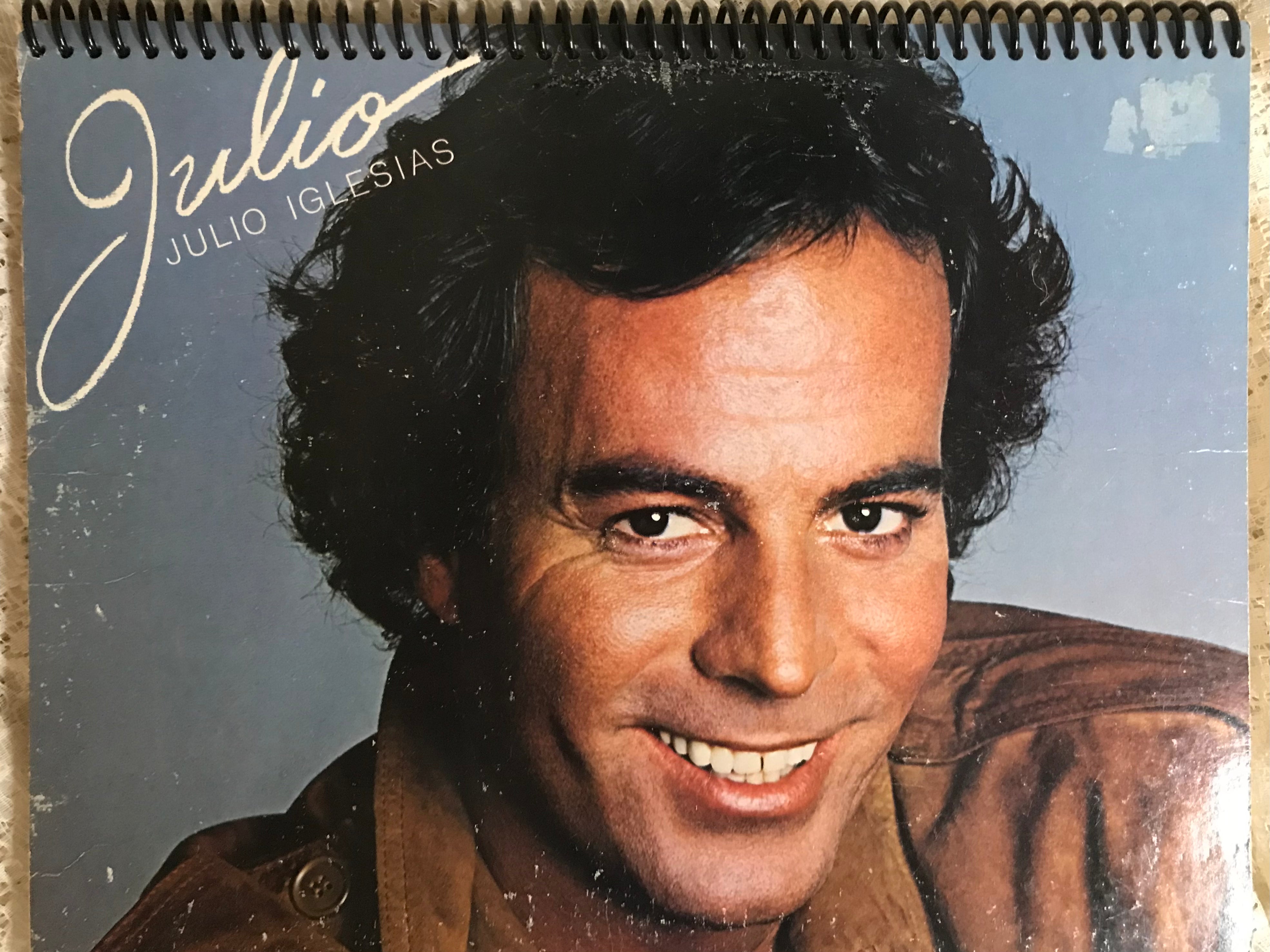 Julio Iglesias Album Cover Notebook