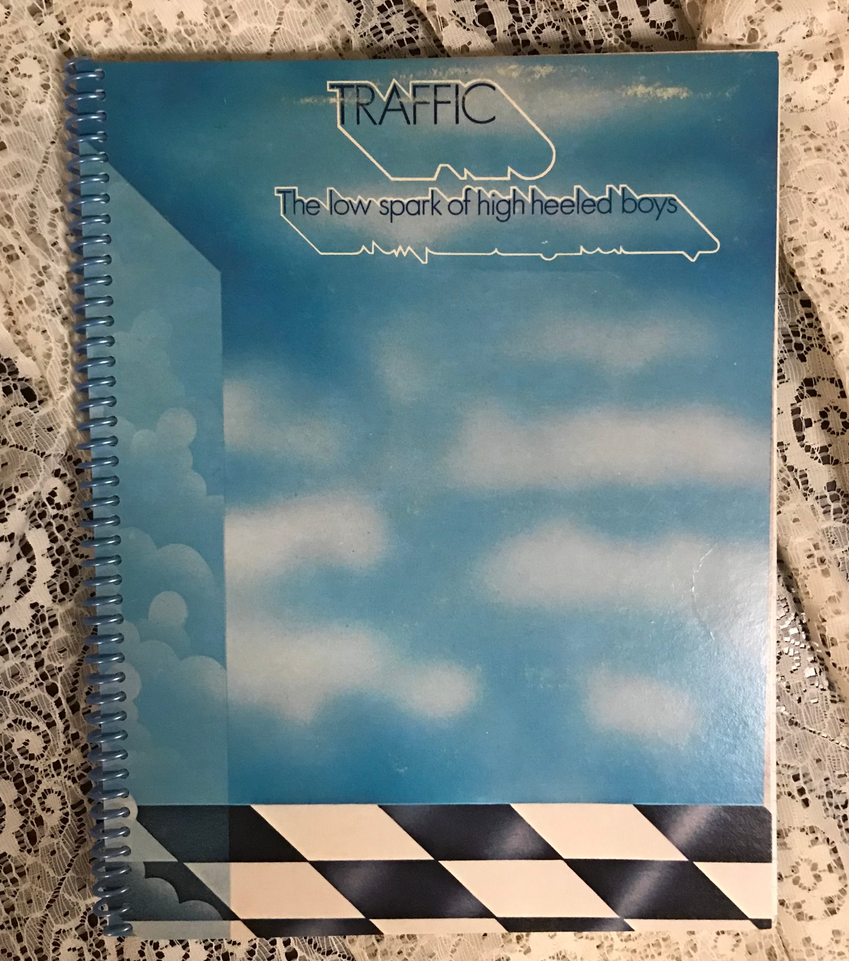 Traffic Low Spark of High Heeled Boys Album Cover Notebook