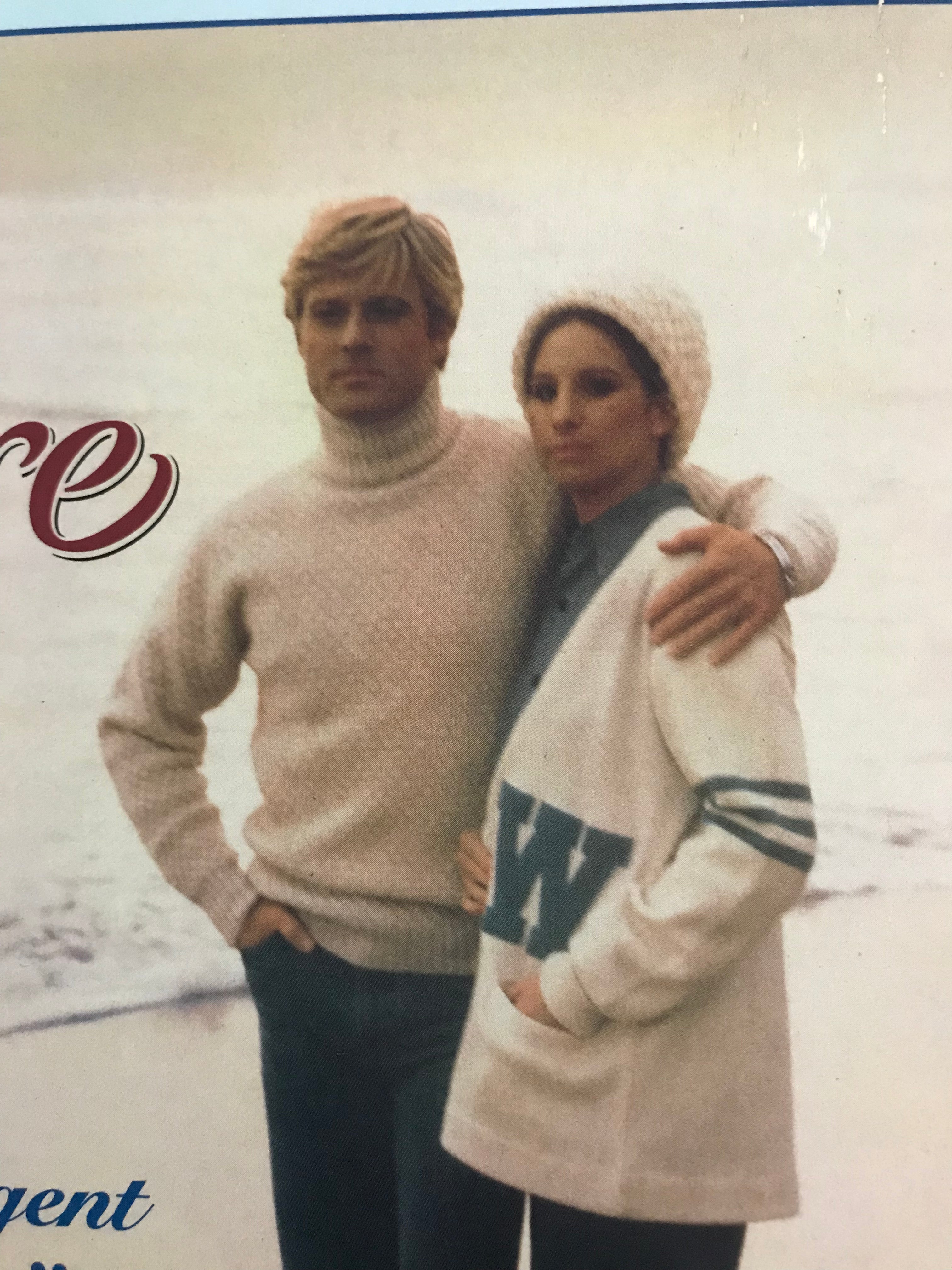 Barbra Streisand / Robert Redford The Way We Were Album Cover Notebook