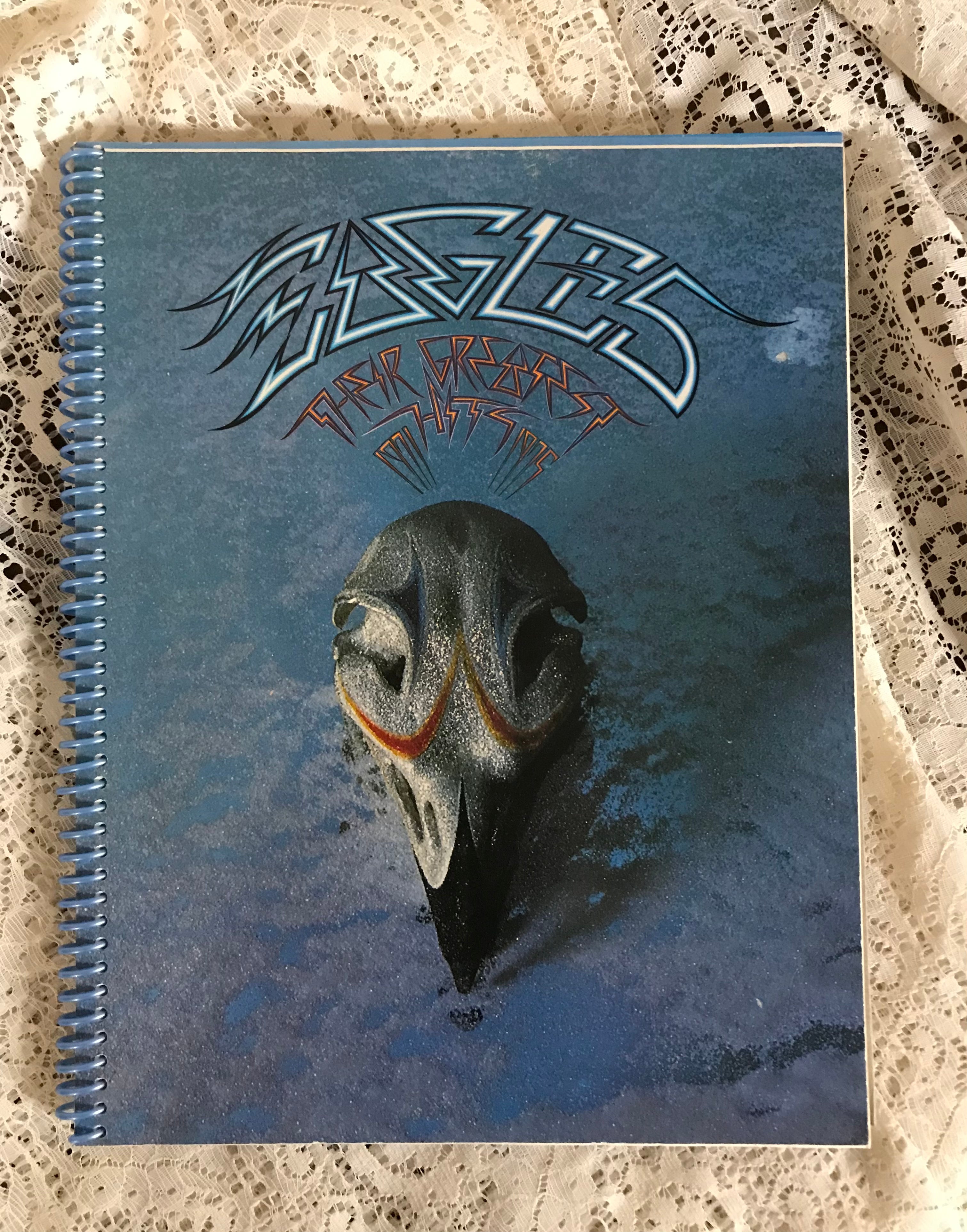 Eagles Their Greatest Hits Album Cover Notebook