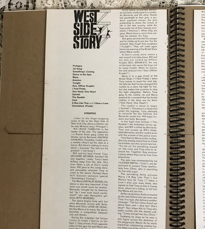 West Side Story Recycled Album Cover Notebook