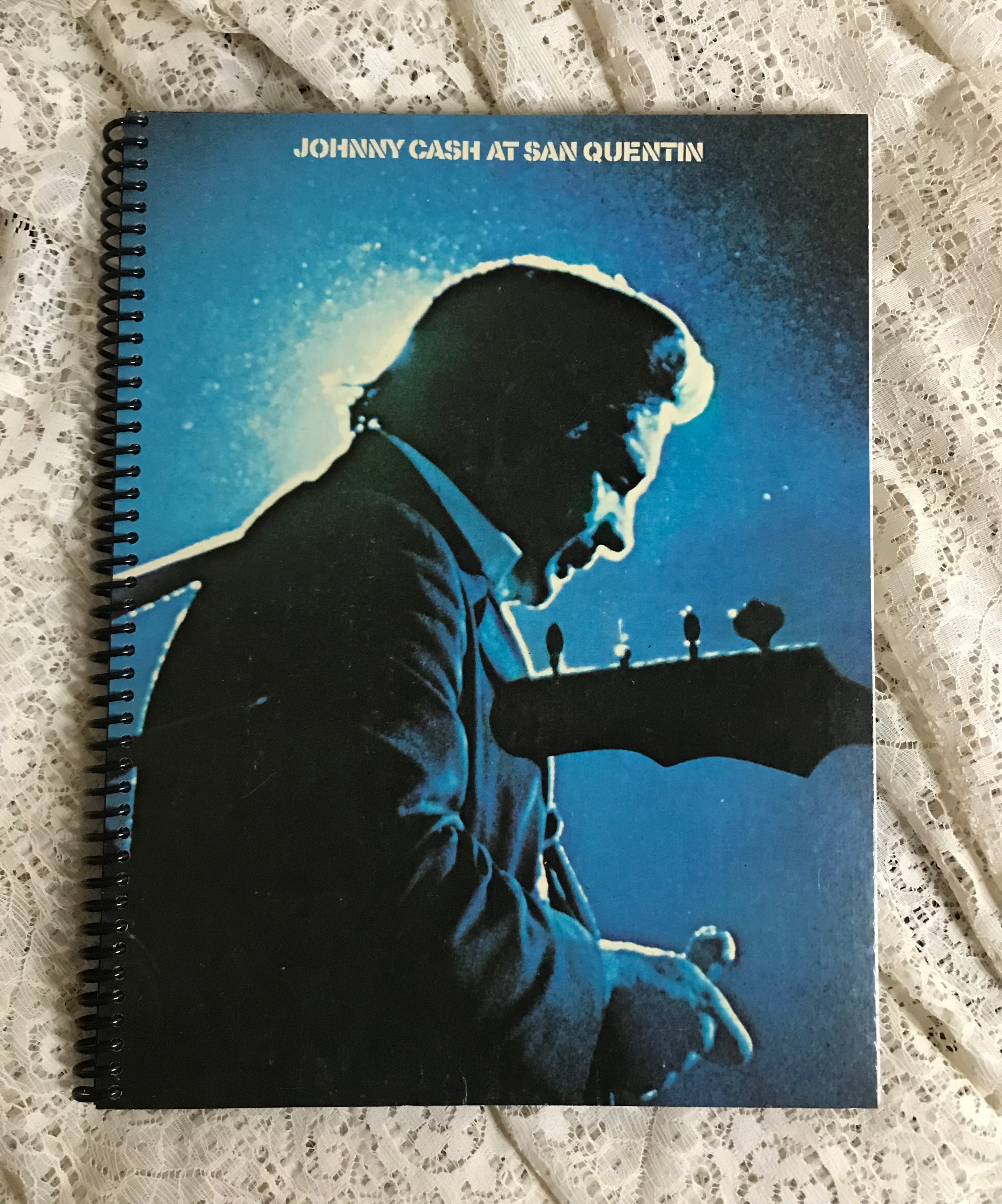 Johnny Cash Album Cover Notebook