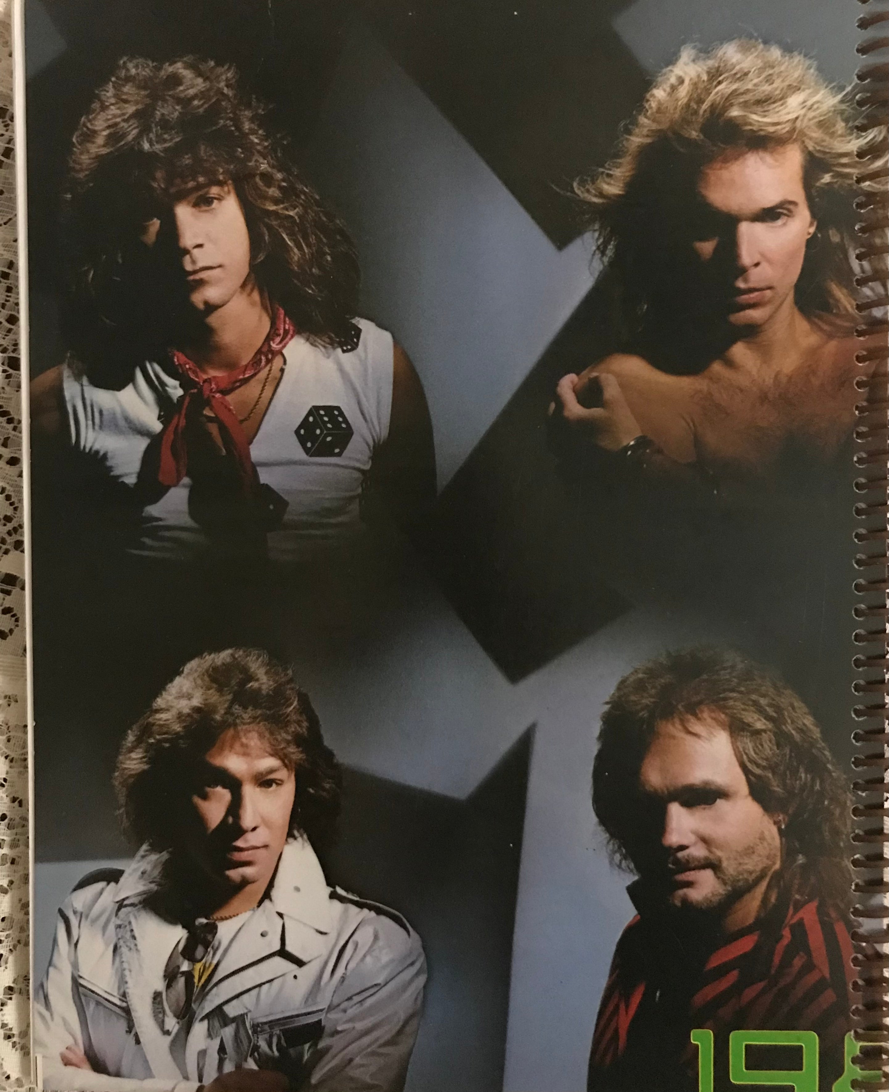 Van Halen Album Cover Notebook