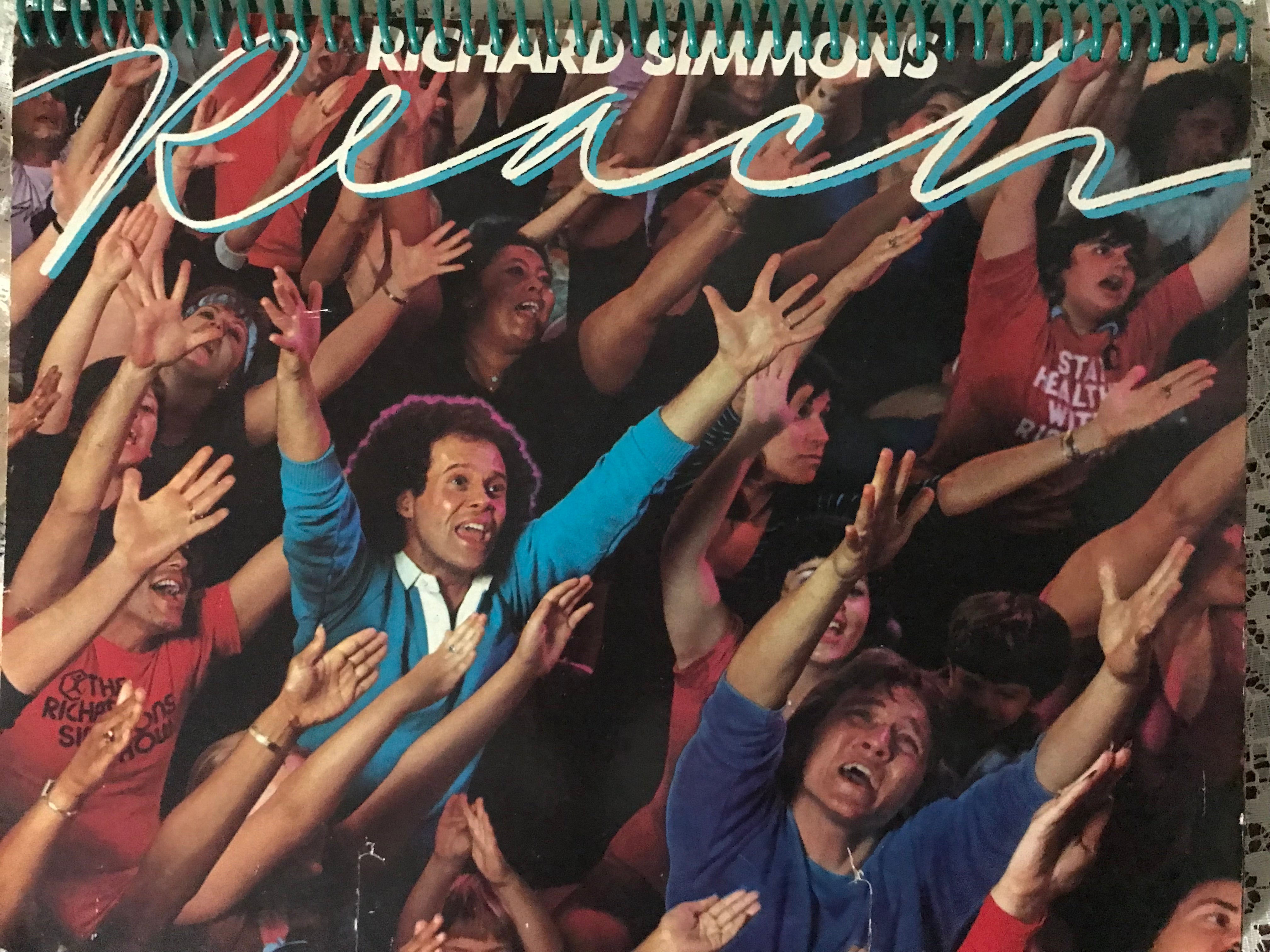 Richard Simmons Album Cover Notebook