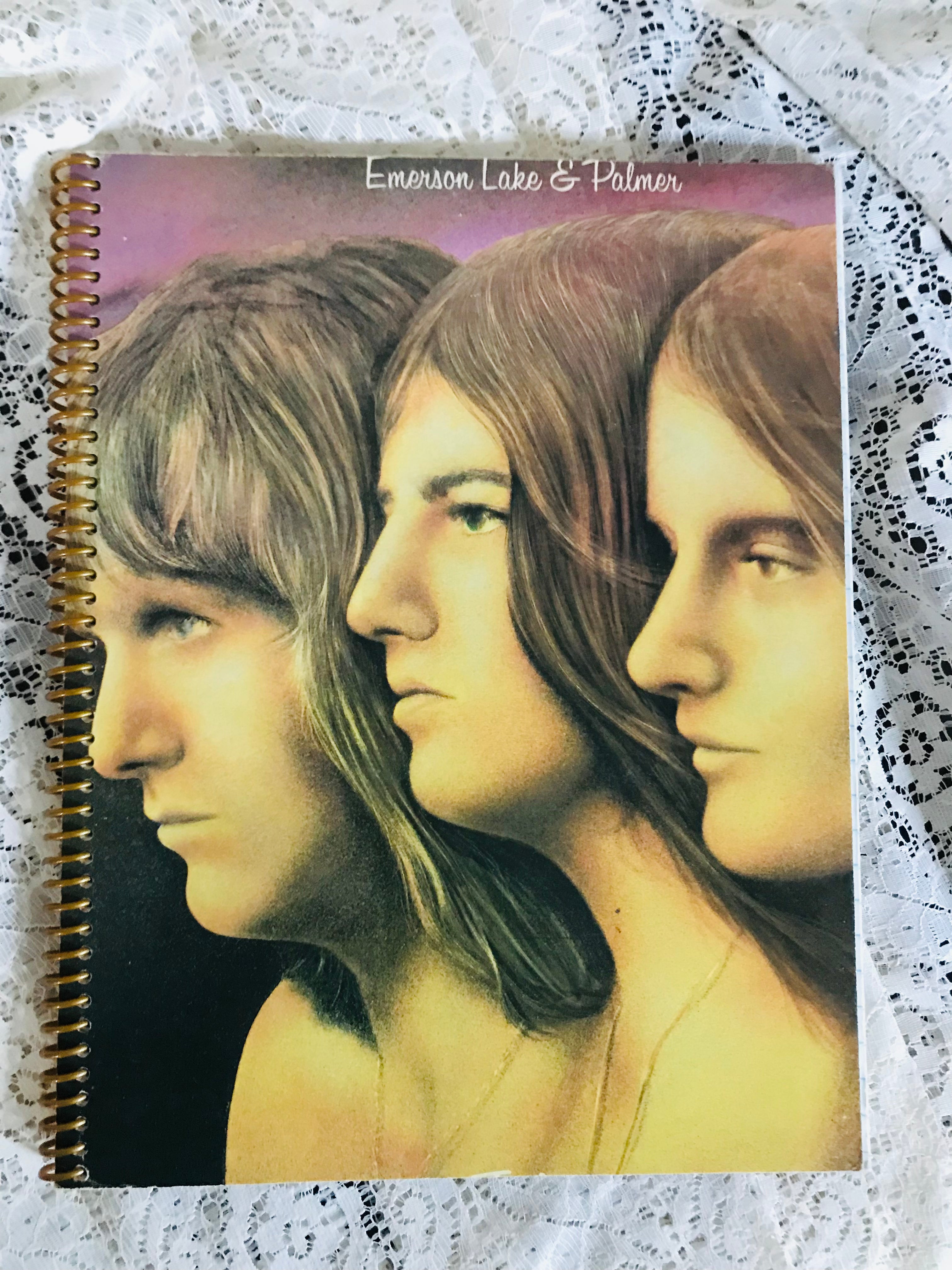 Emerson Lake and Palmer Album Cover Notebook