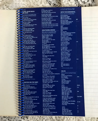 Crosby Stills Nash and Young Album Cover Notebook