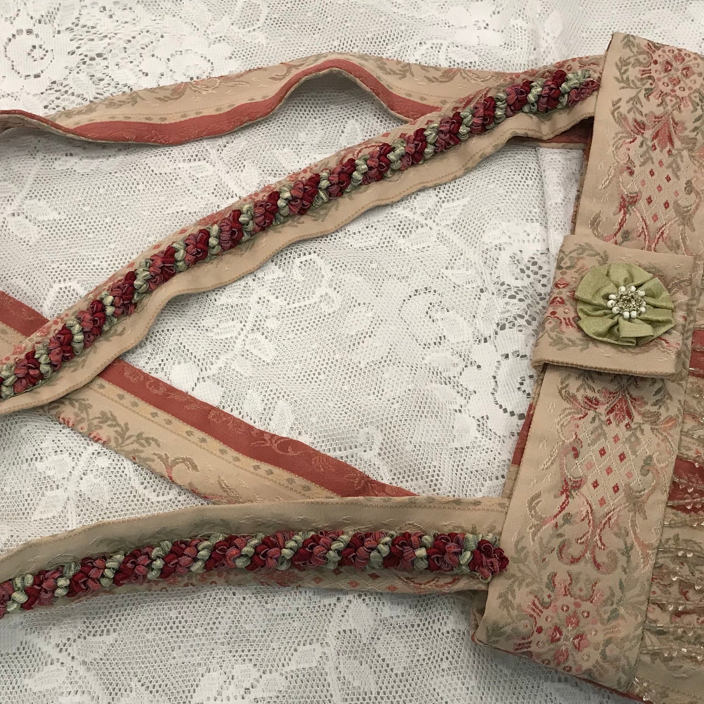 Purse With Beaded Fringe