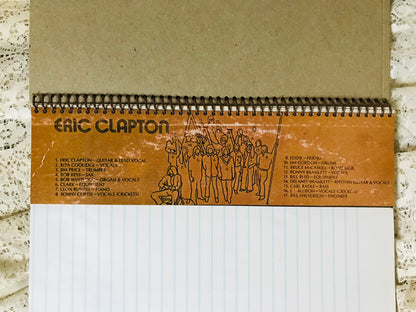 Eric Clapton Album Cover Notebook