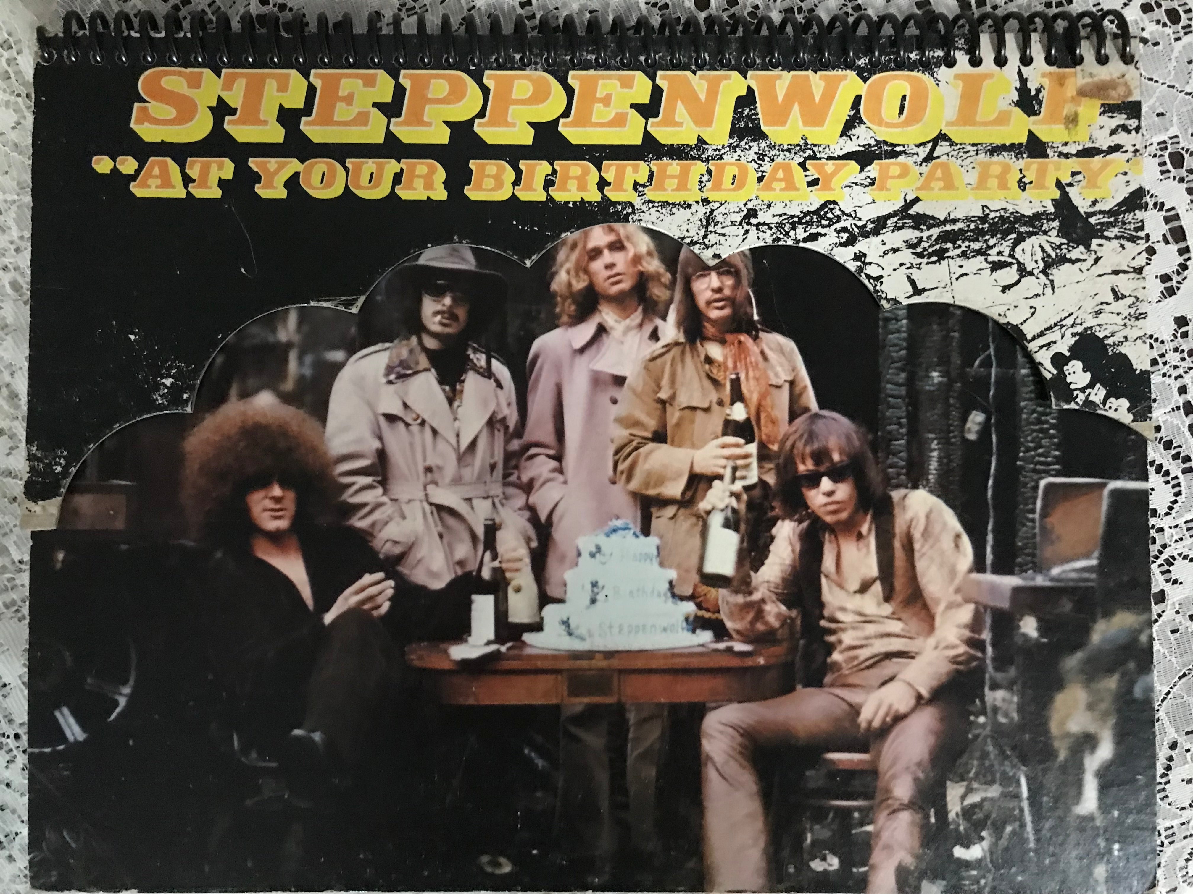 Steppenwolf At Your Birthday Party Album Cover Notebook