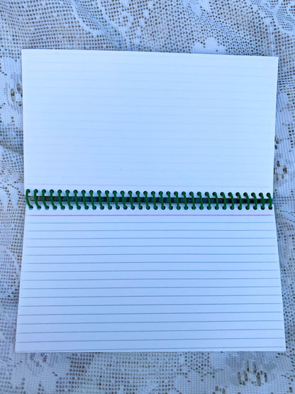Diet 7UP Upcycled Spiral Notebook