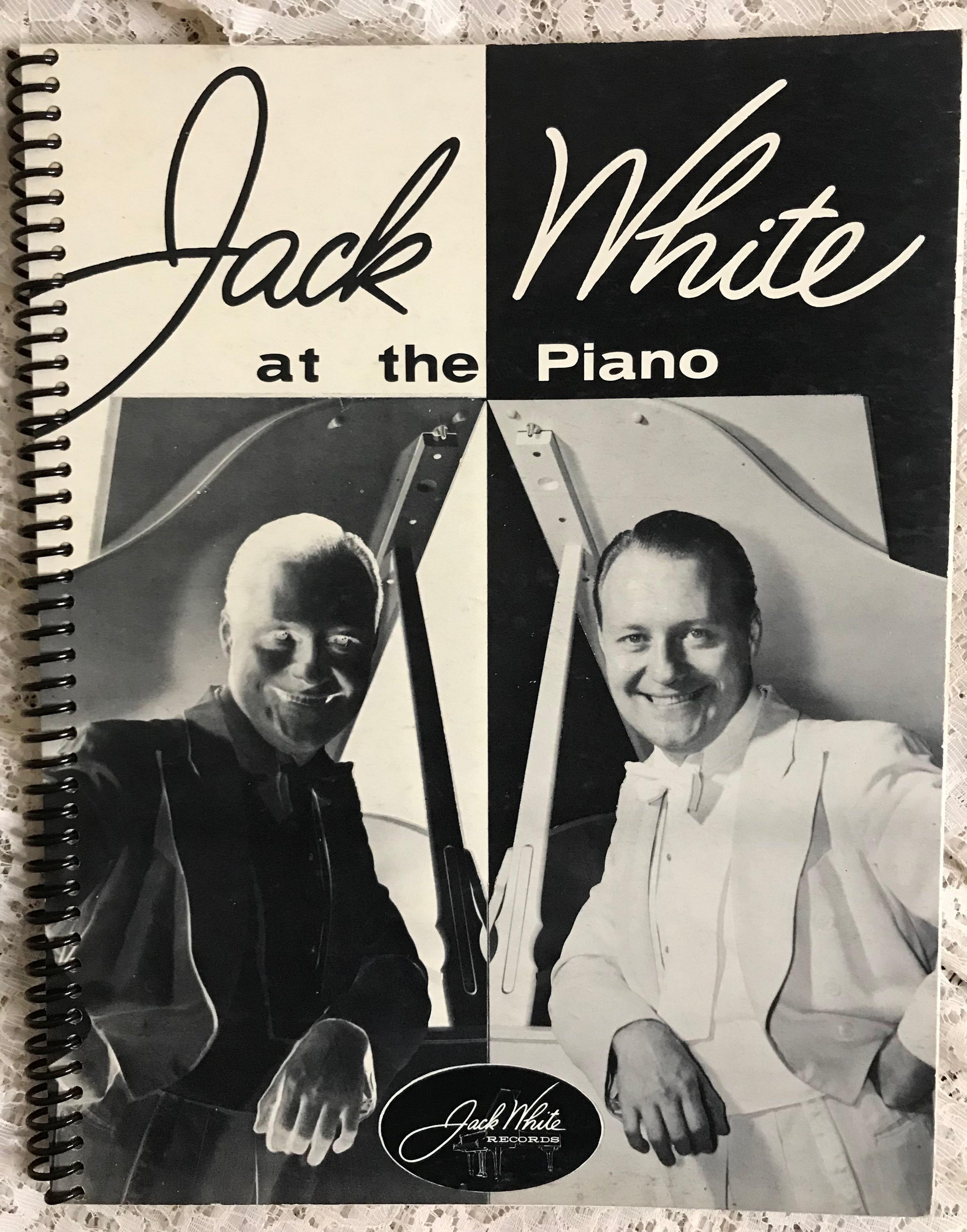 Jack White At The Piano Album Cover Notebook