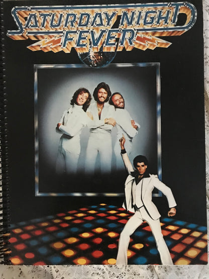 Saturday Night Fever Bee Gees Album Cover Notebook