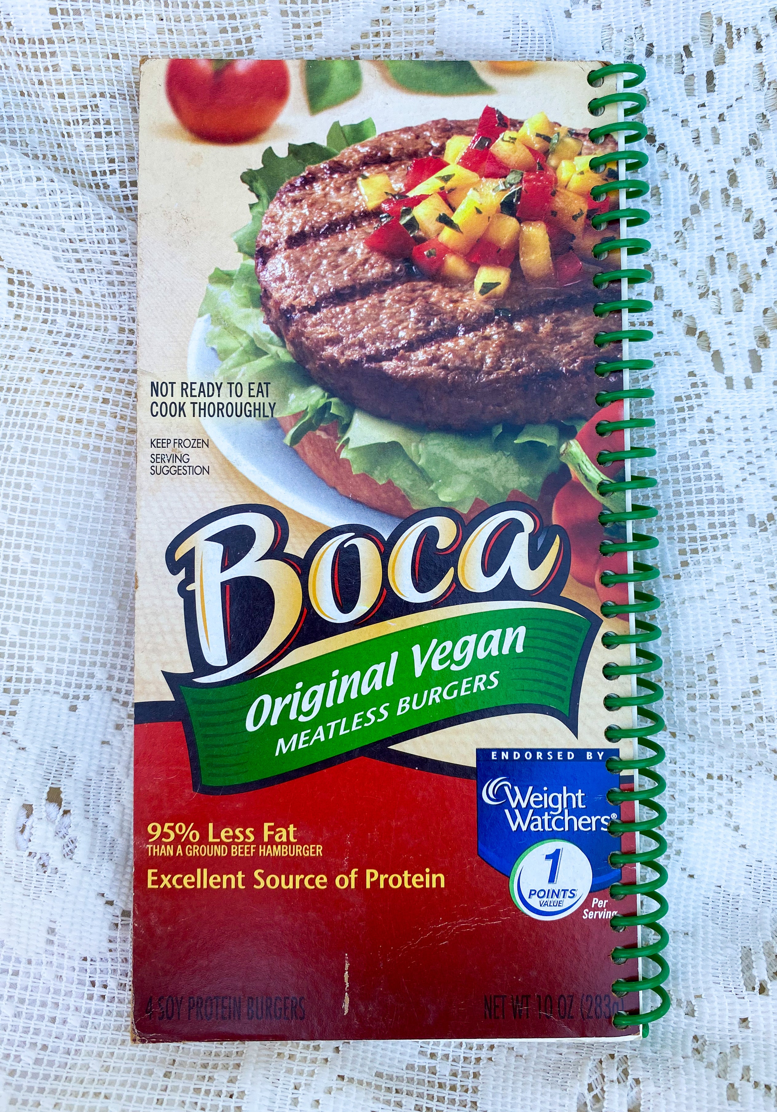 Boca Vegan Burgers Recycled Notebook