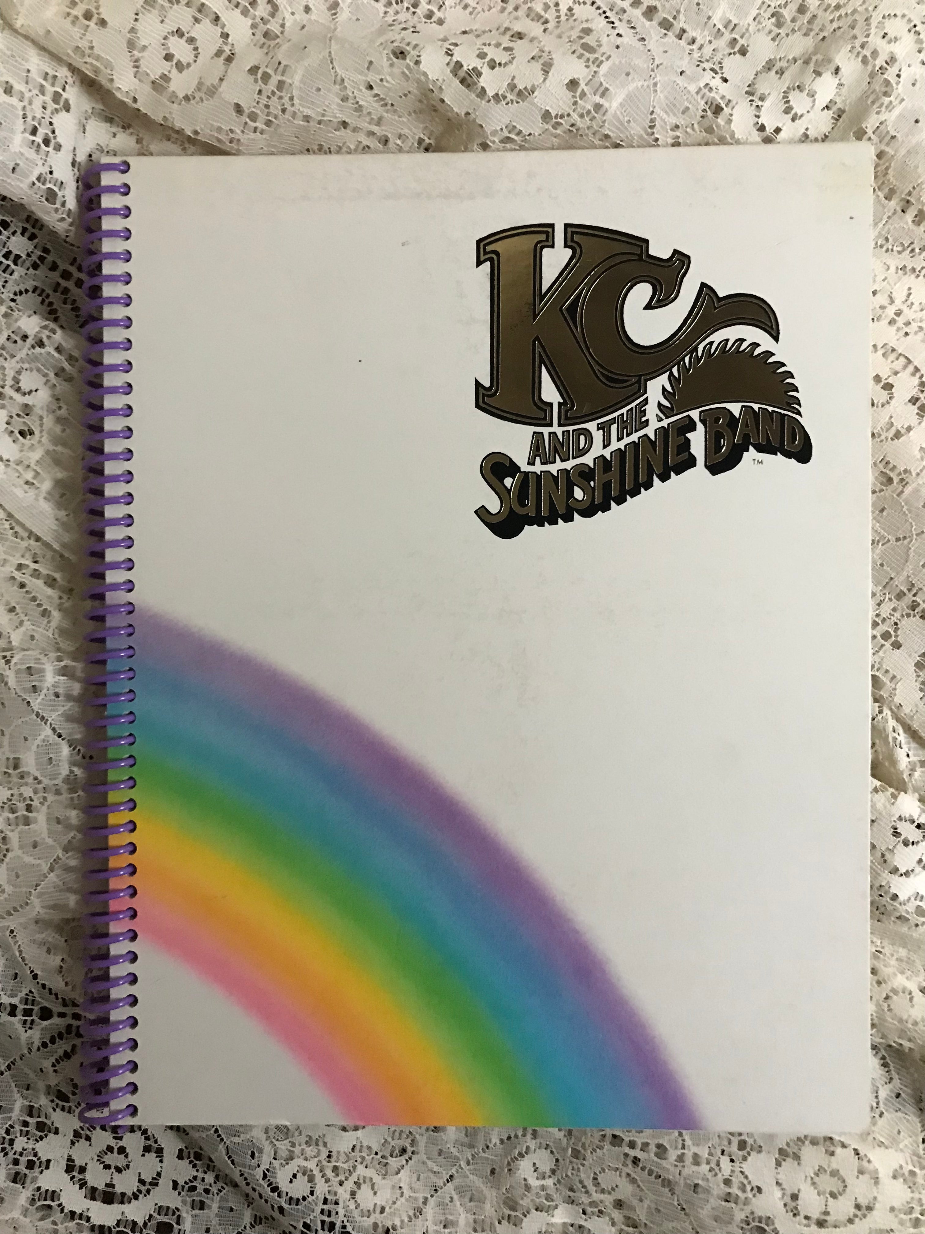 KC & the Sunshine Band Album Cover Notebook