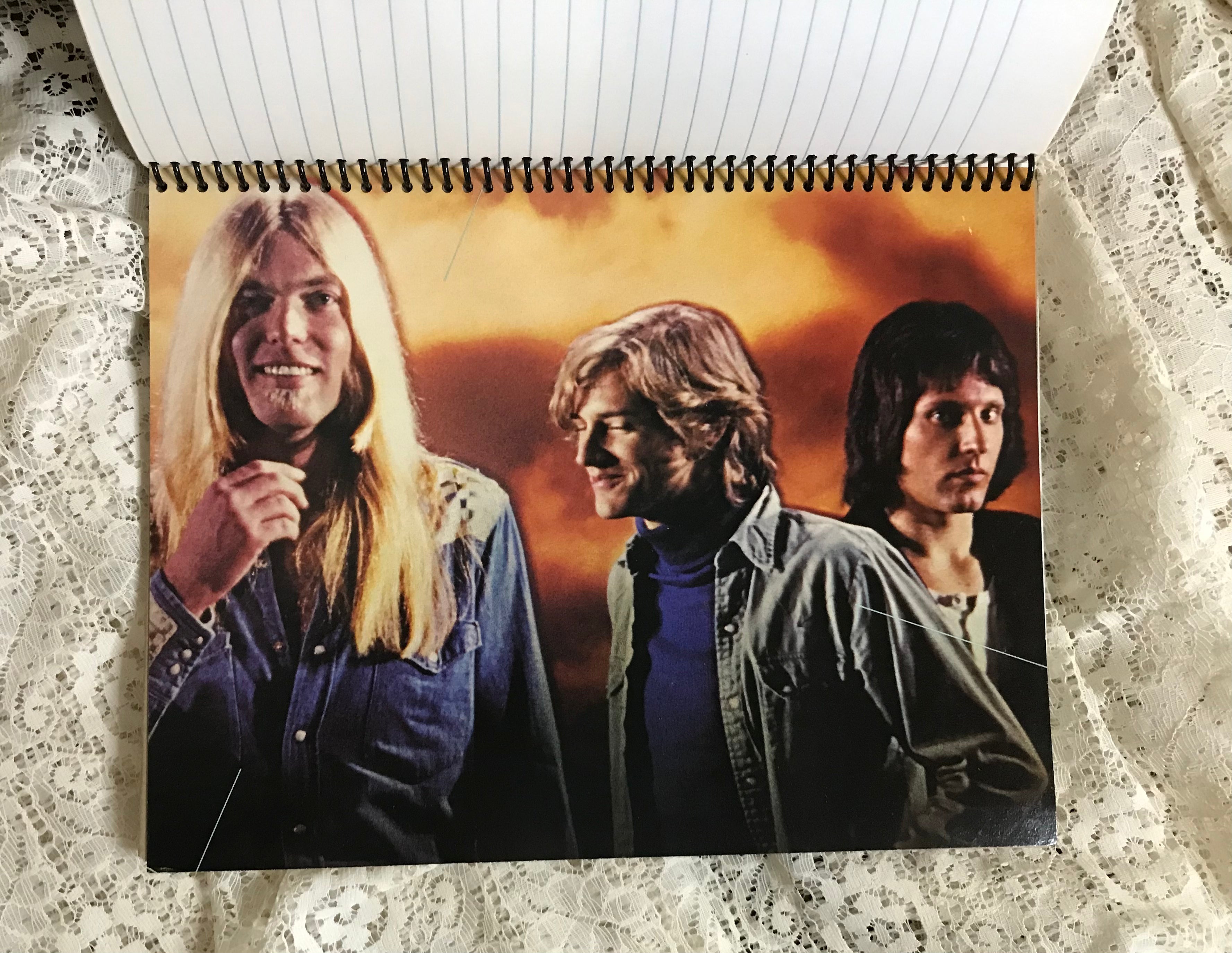 Gregg Allman Band Album Cover Notebook